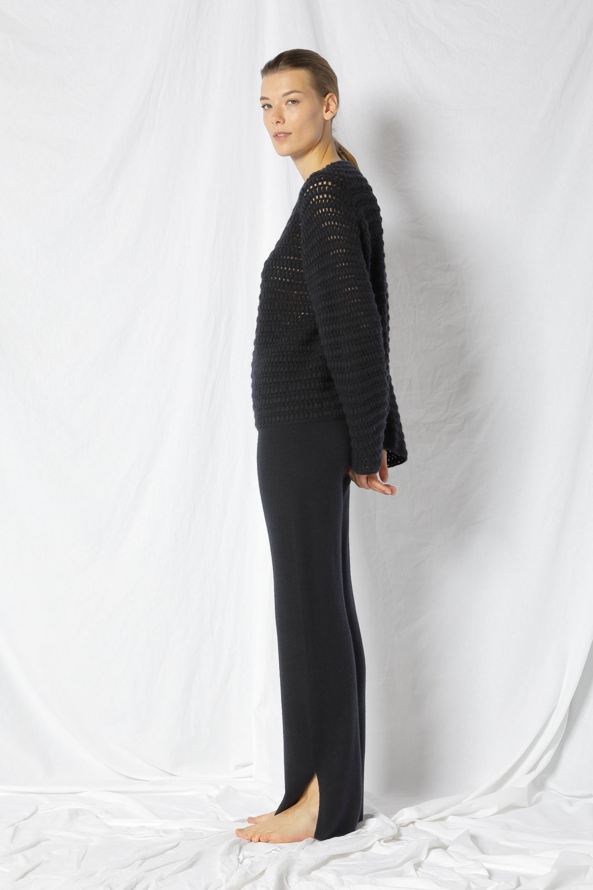 Pure Icon Crochet Jumper-Strick & Pullover-Sminfinity-OUTLET-ARCHIVIST-ARCHIVE-SALE