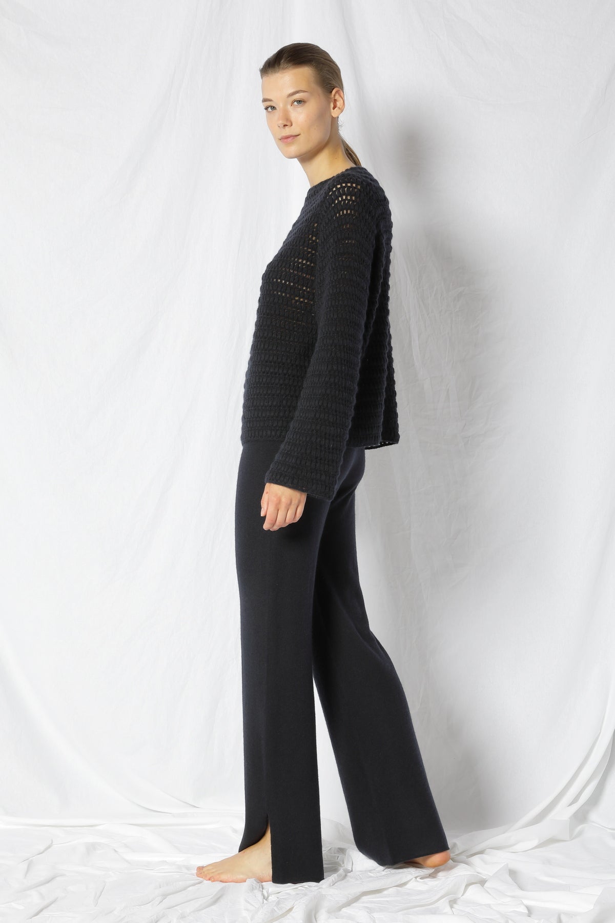 Pure Icon Crochet Jumper-Strick & Pullover-Sminfinity-OUTLET-ARCHIVIST-ARCHIVE-SALE