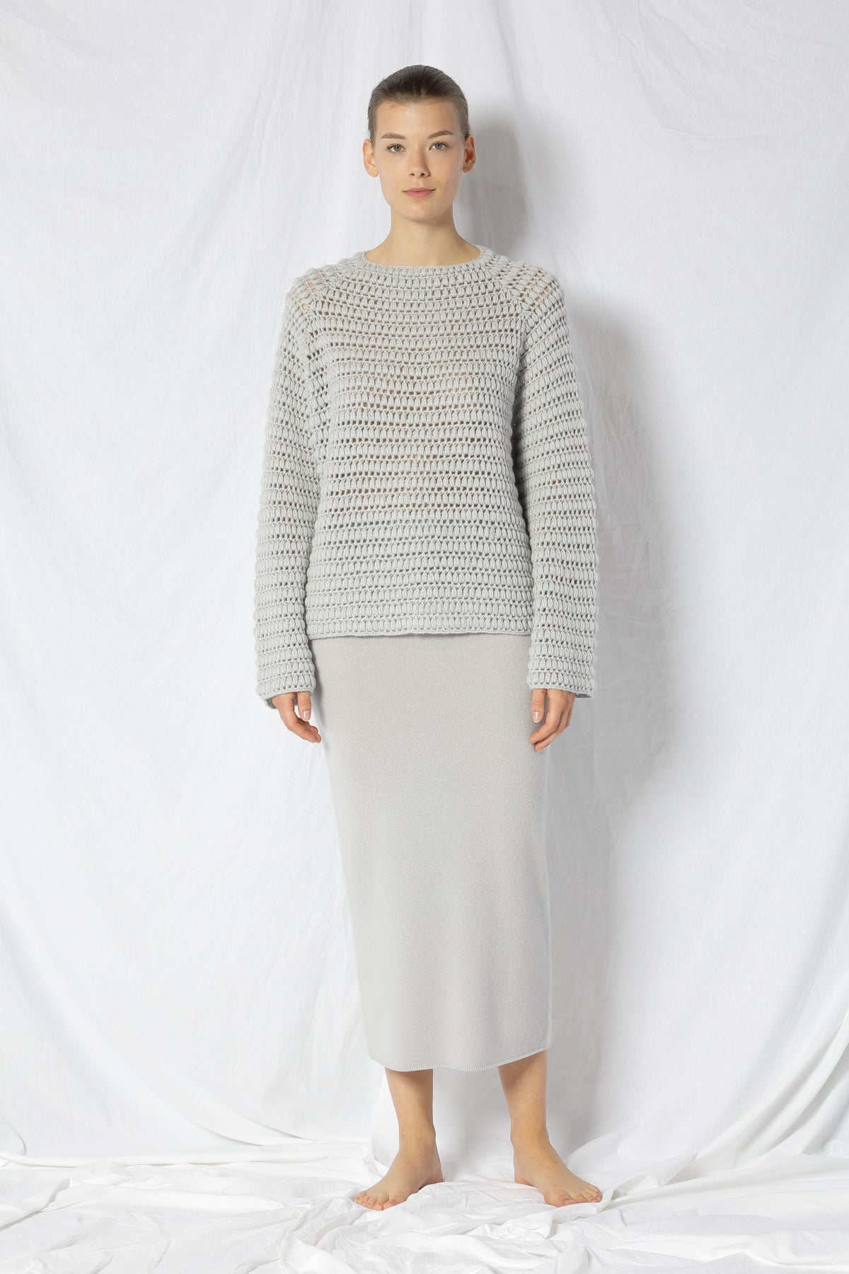 Pure Icon Crochet Jumper-Strick & Pullover-Sminfinity-OUTLET-XS/S-REED-ARCHIVIST-ARCHIVE-SALE