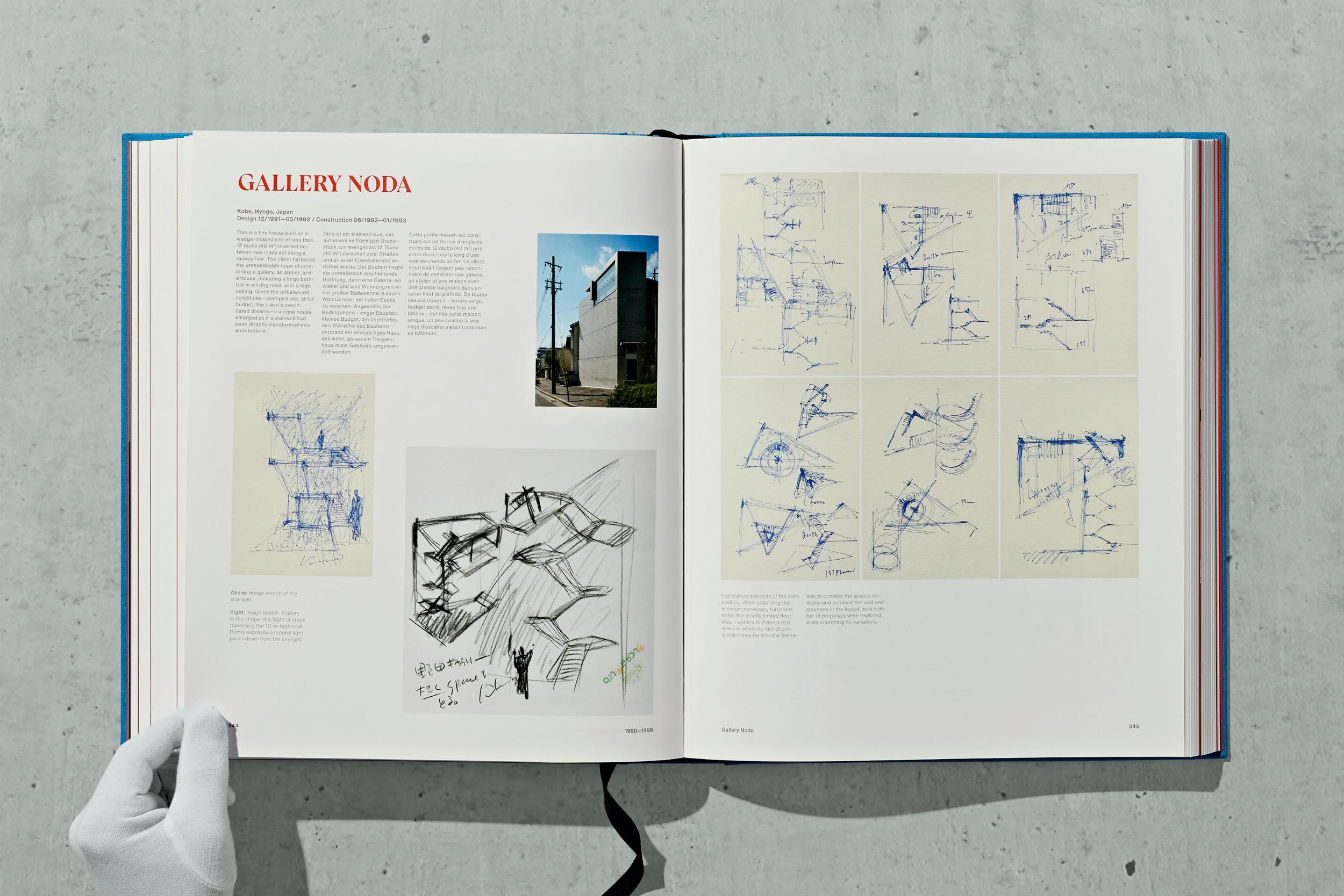 Taschen-Tadao Ando. Sketches, Drawings, and Architecture (German, French, English)-Architektur & Design-Black-Deal-Outlet-by-ARCHIVIST