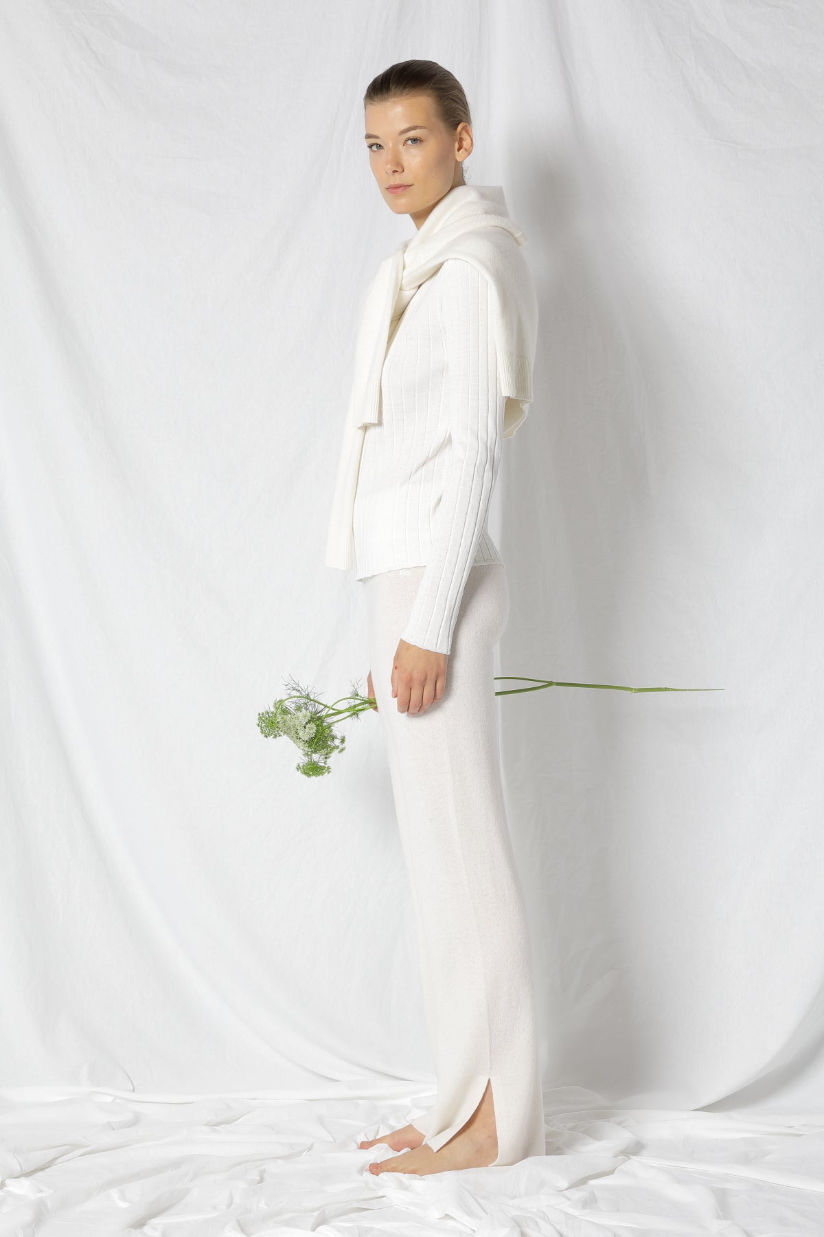 Silky Rib Crew Jumper