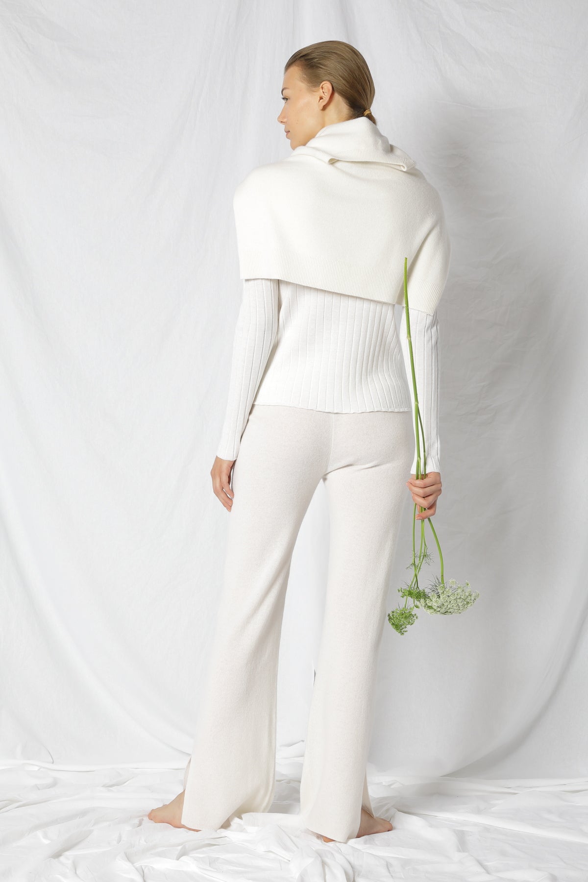 Silky Rib Crew Jumper