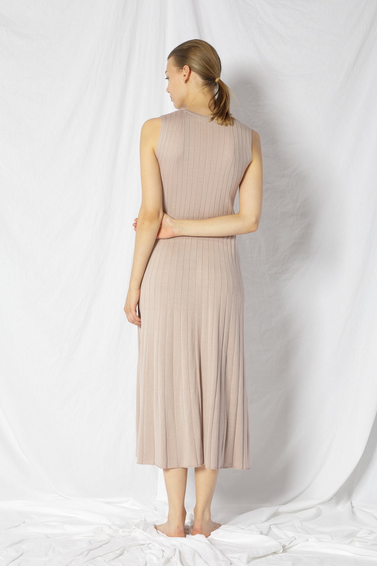 Silky Rib A Dress
