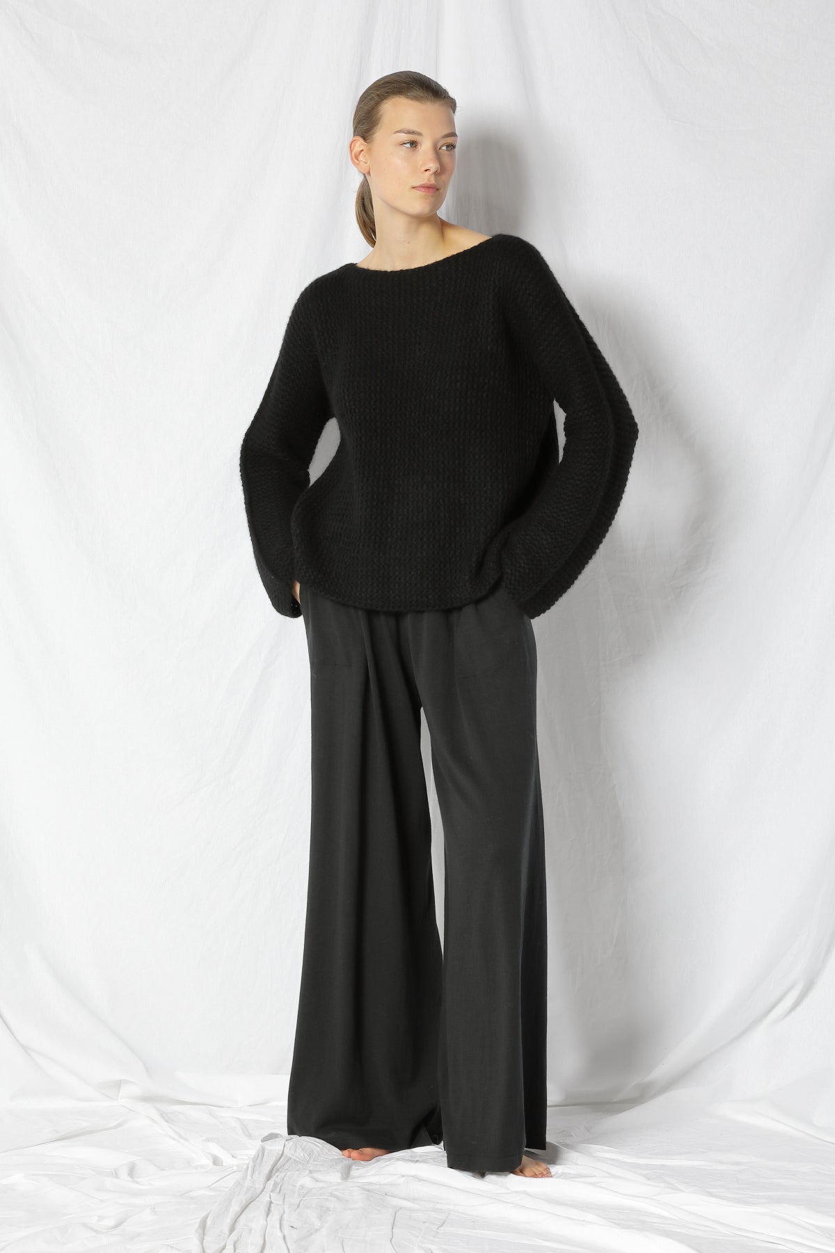 Fluffy Garter Jumper