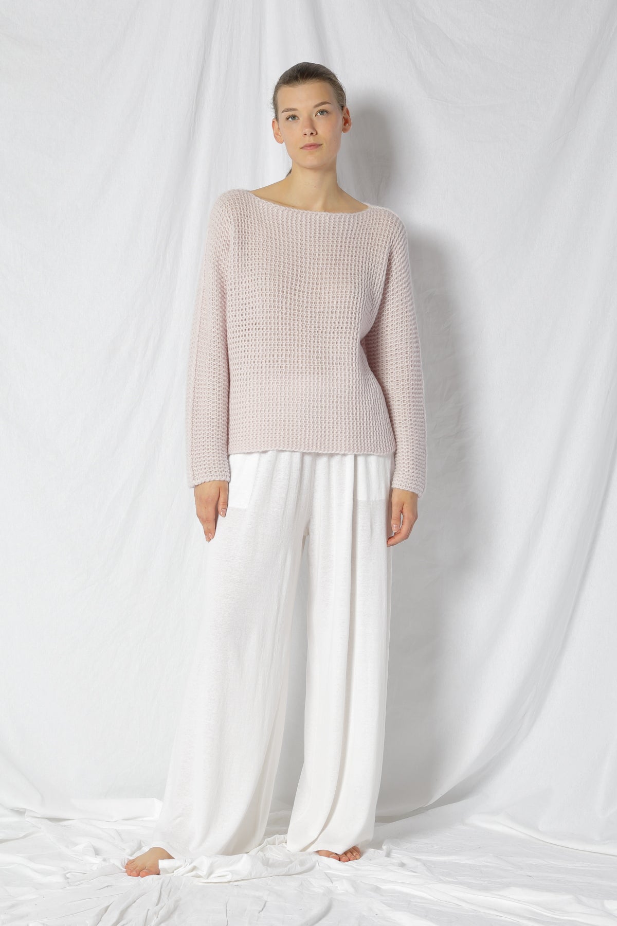 Fluffy Garter Jumper