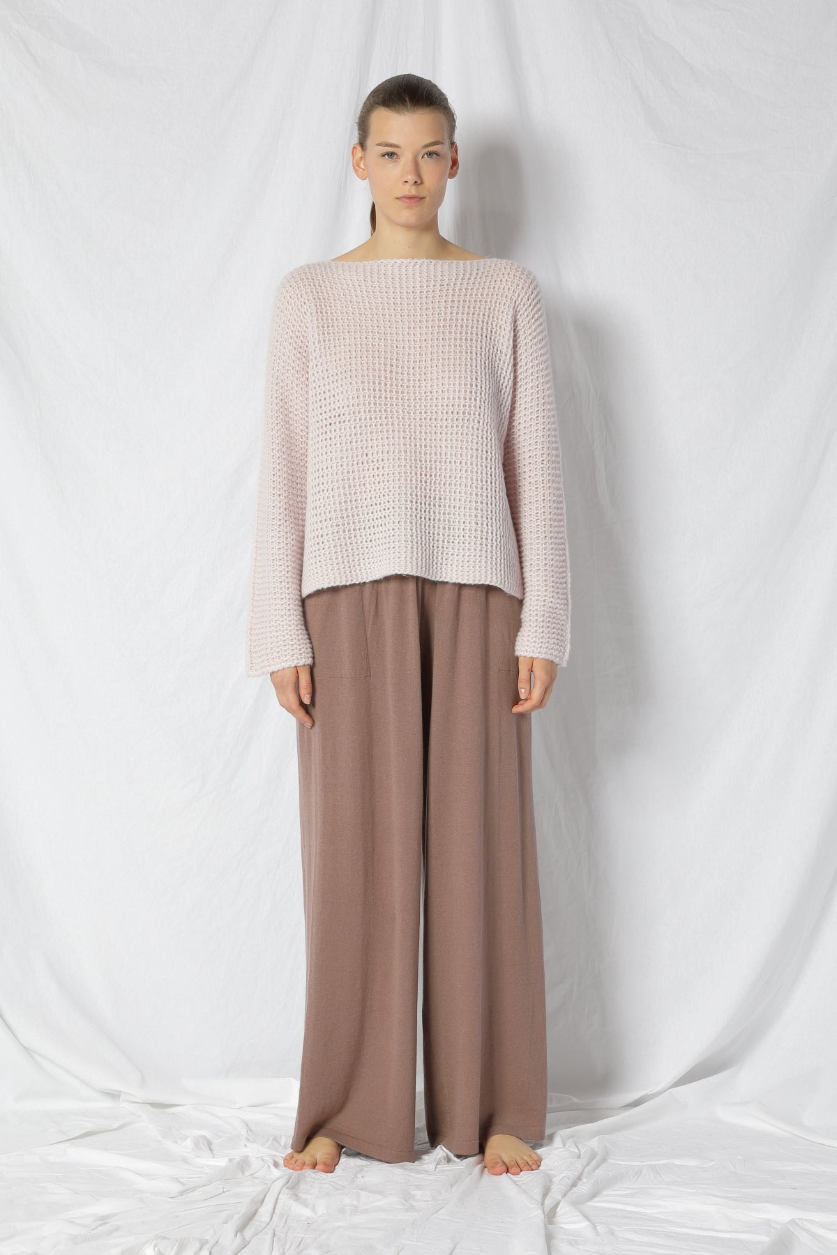 Fluffy Garter Jumper