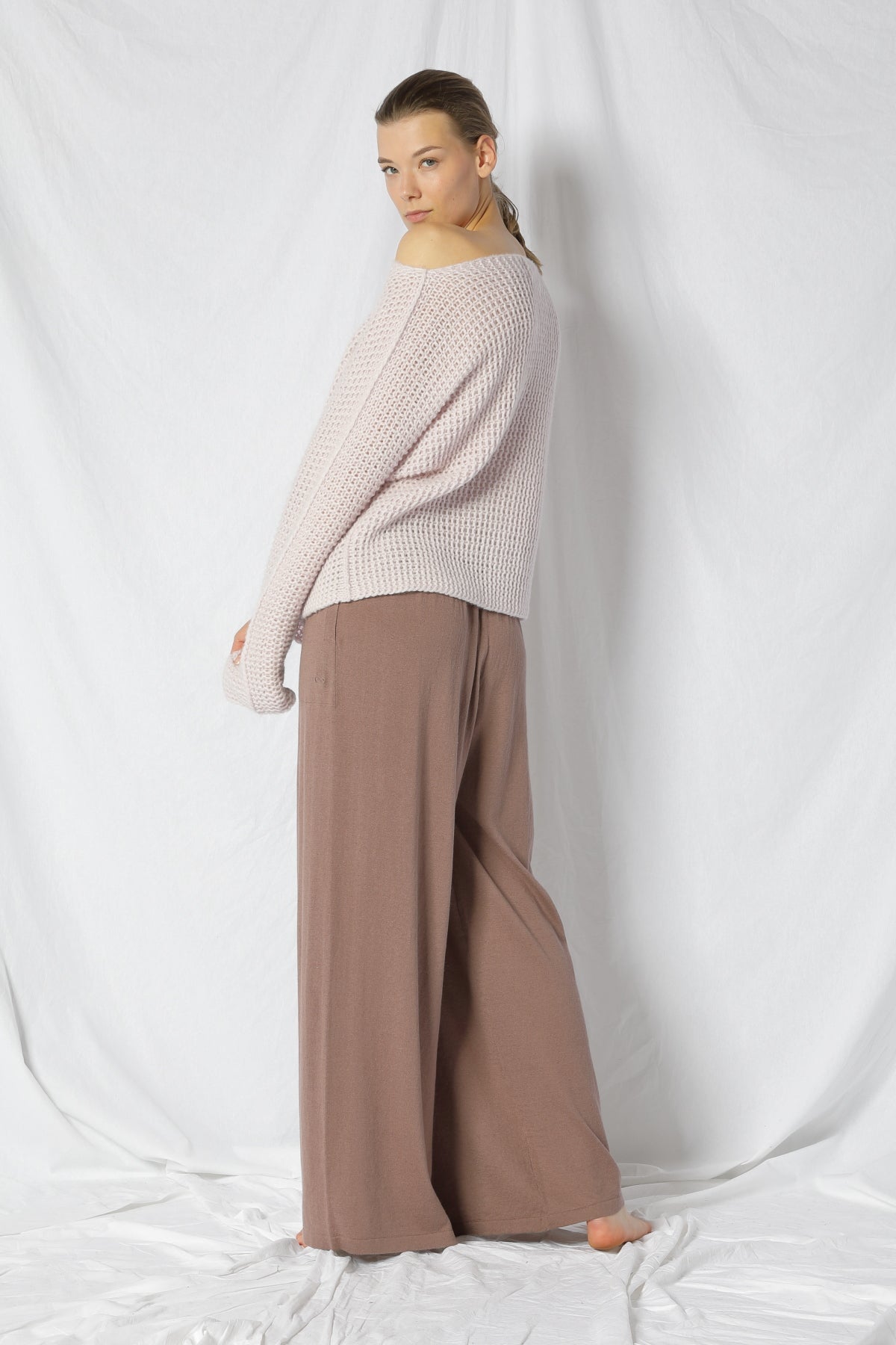 Fluffy Garter Jumper