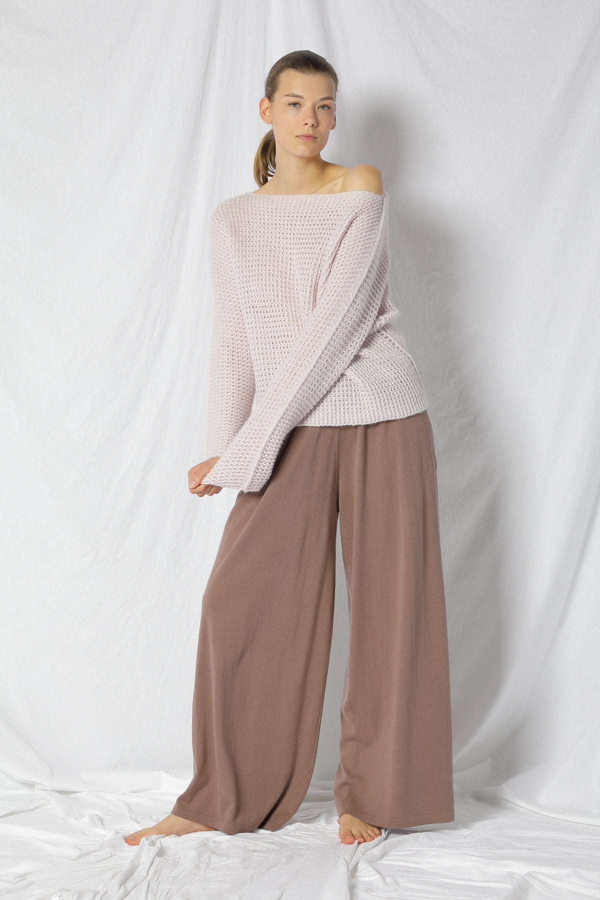 Fluffy Garter Jumper