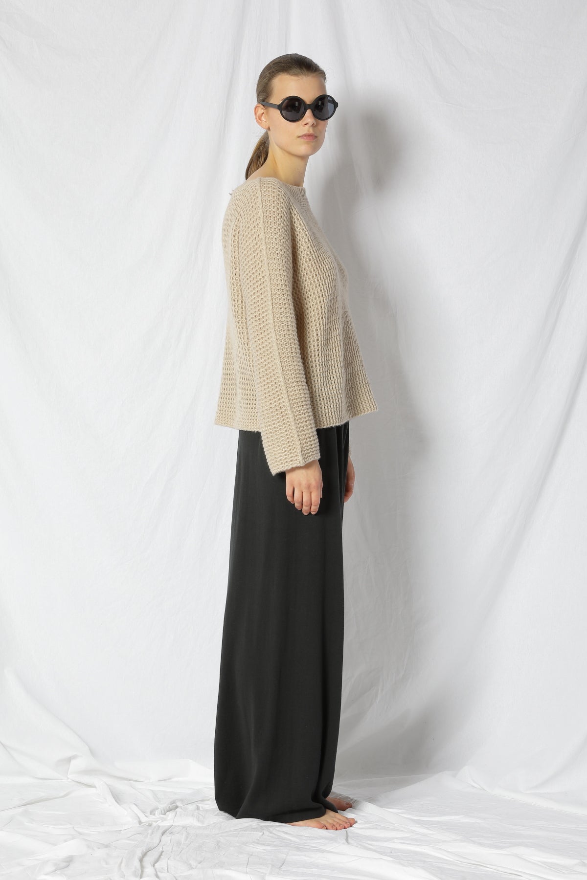 Fluffy Garter Jumper