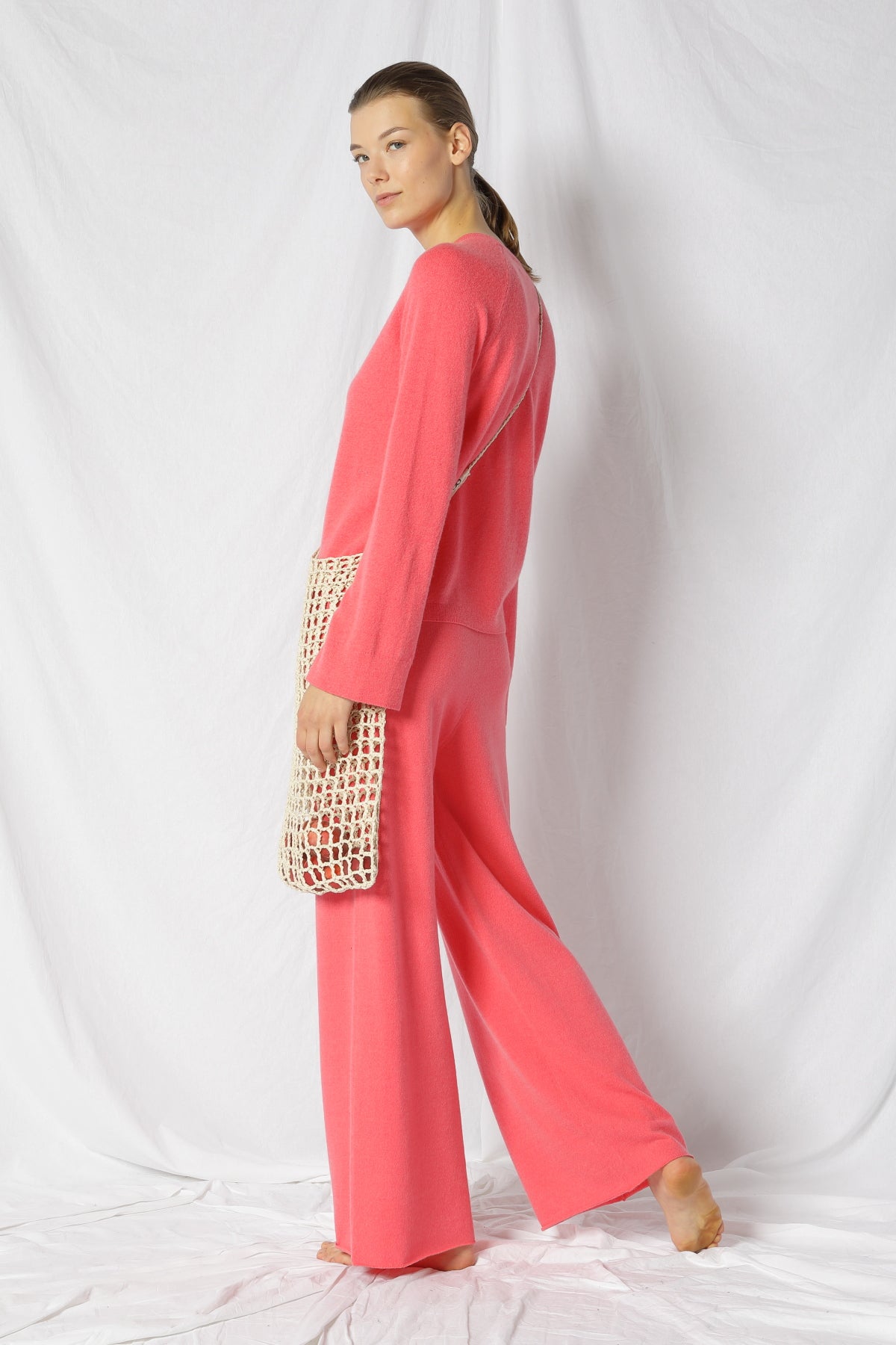 Chilly Cuff Detailed Crew Jumper