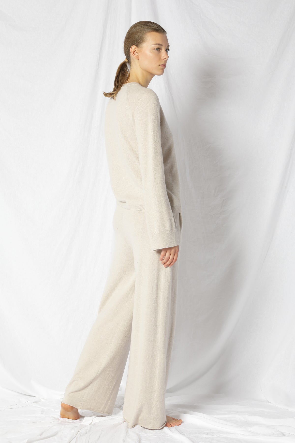 Chilly Cuff Detailed Crew Jumper