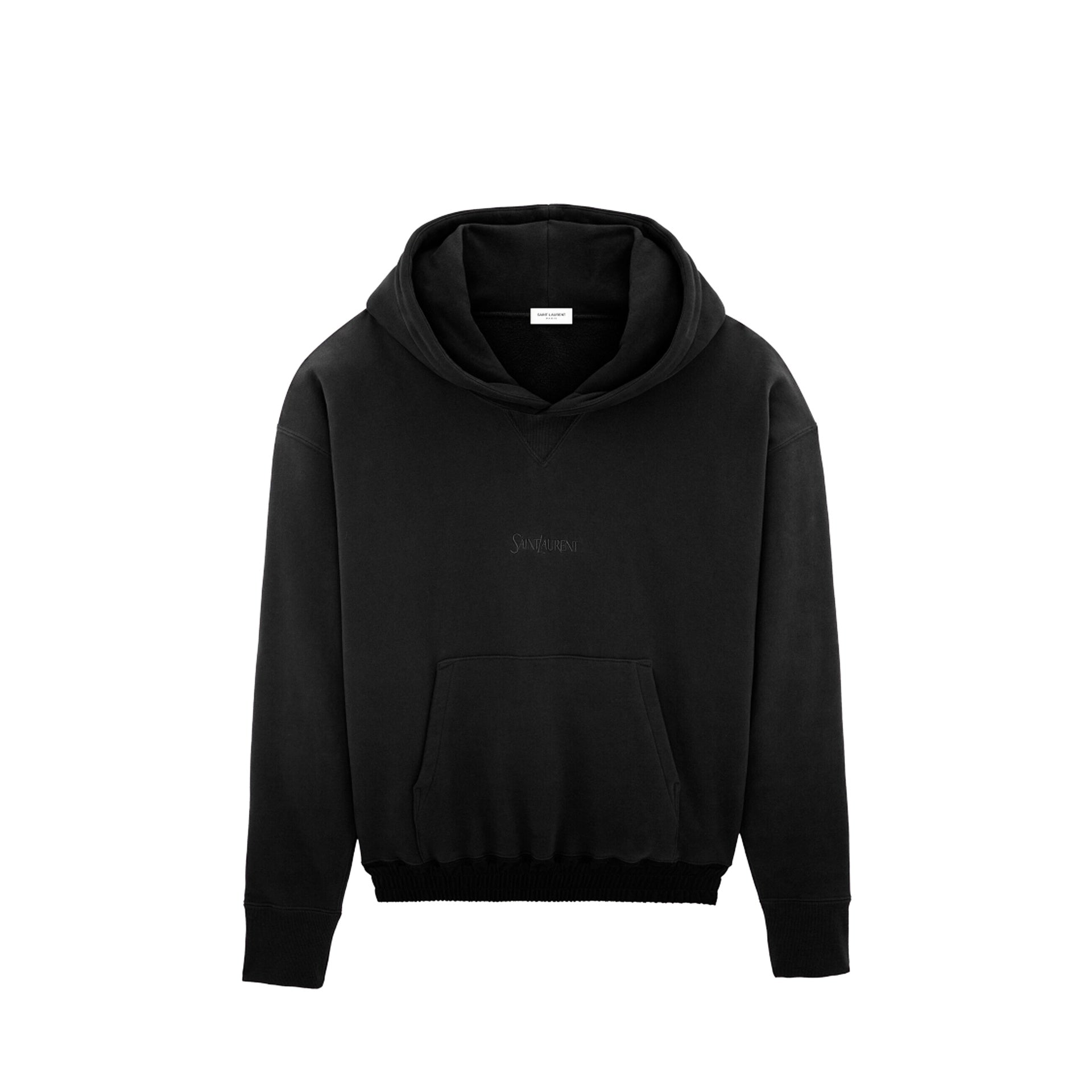 Saint Laurent Hooded Cotton Sweatshirt