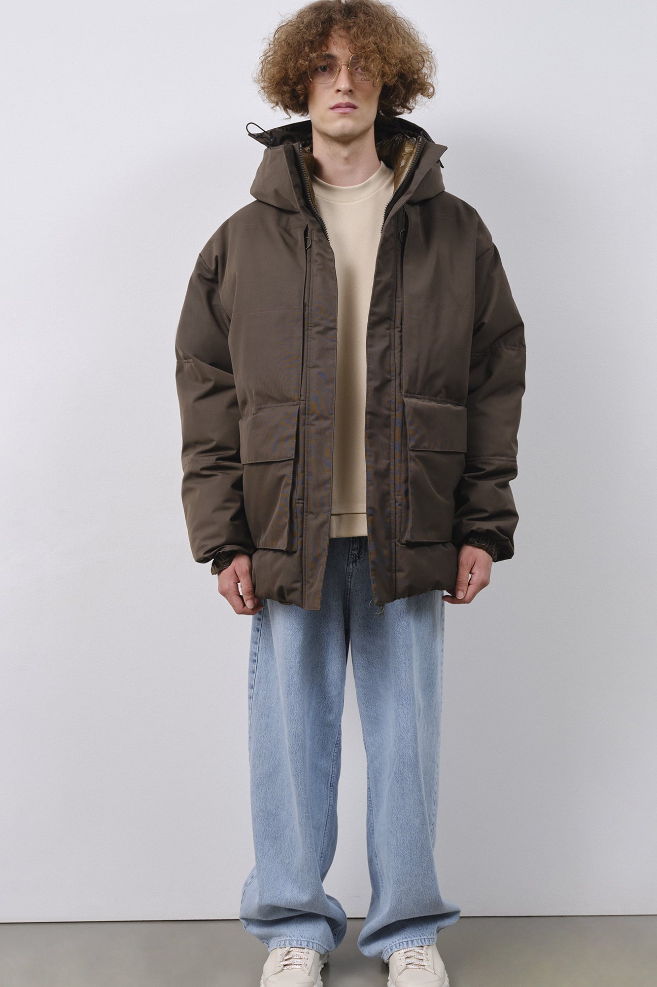 Embassy of Bricks and Logs-Archive-Sale-Outlet-EKONDA SHORT PARKA-Jacken & Mäntel-S-BLACK OLIVE-by-ARCHIVIST