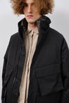 Embassy Of Bricks And Logs-GLASGOW MODULAR COAT-Jacken & Mäntel-Black-Deal-Outlet-by-ARCHIVIST