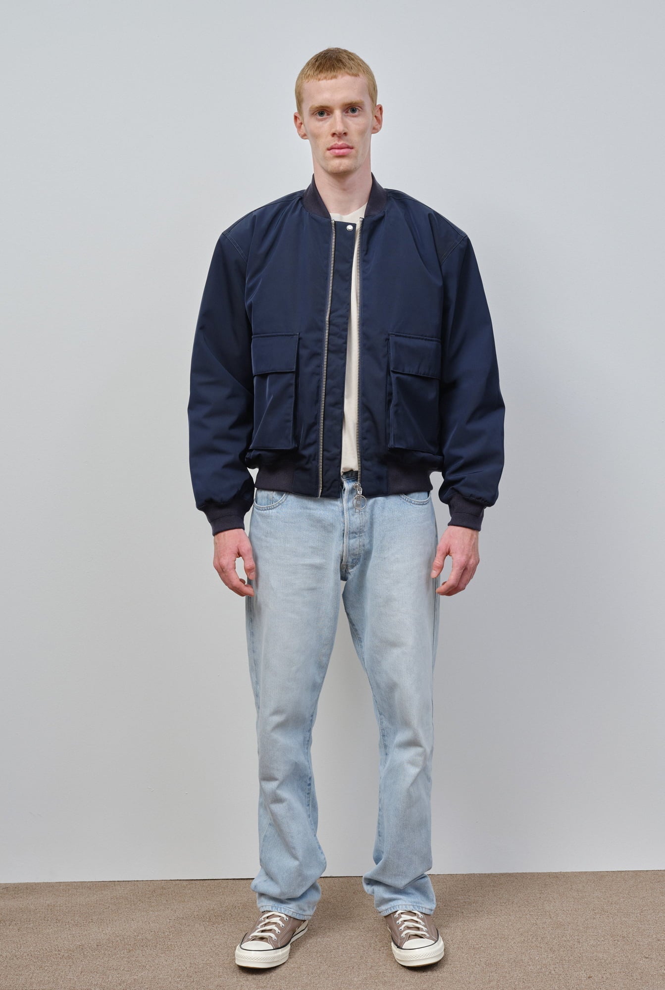 Embassy of Bricks and Logs-Archive-Sale-Outlet-MAPES BOMBER JACKET-Jacken & Mäntel-by-ARCHIVIST