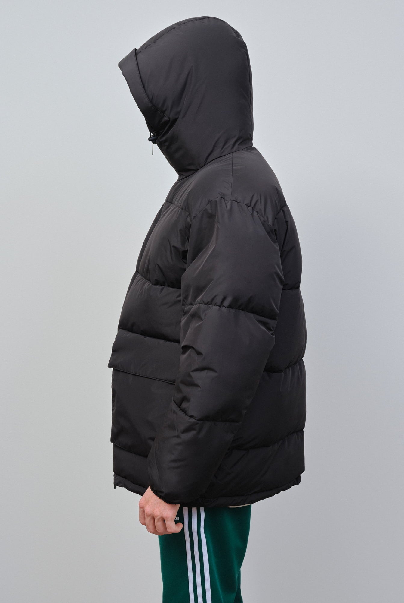 Embassy of Bricks and Logs-Archive-Sale-Outlet-RAWDON PUFFER JACKET-Jacken & Mäntel-XXL-BLACK-by-ARCHIVIST