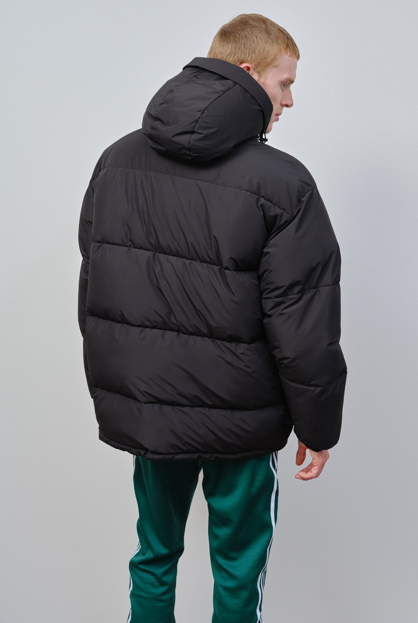 Embassy of Bricks and Logs-Archive-Sale-Outlet-RAWDON PUFFER JACKET-Jacken & Mäntel-XXL-BLACK-by-ARCHIVIST