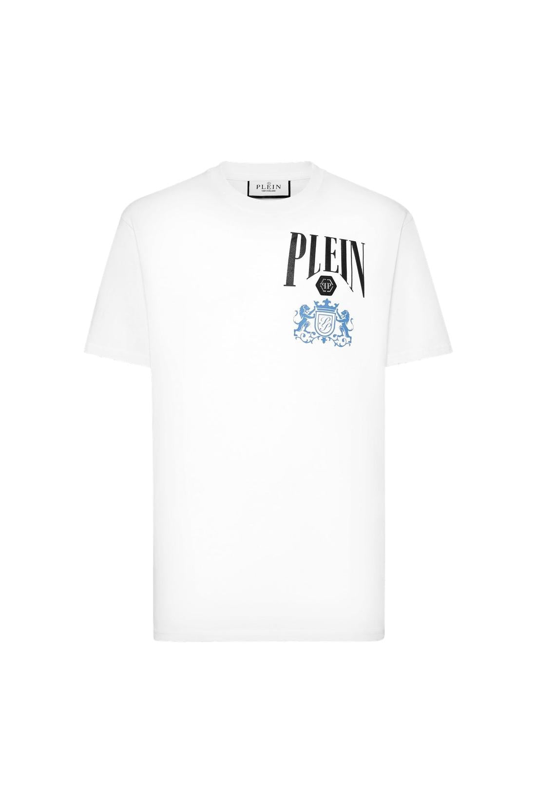 Philipp Plein Jersey T-shirt Round Neck SS Racing Club, Shirts