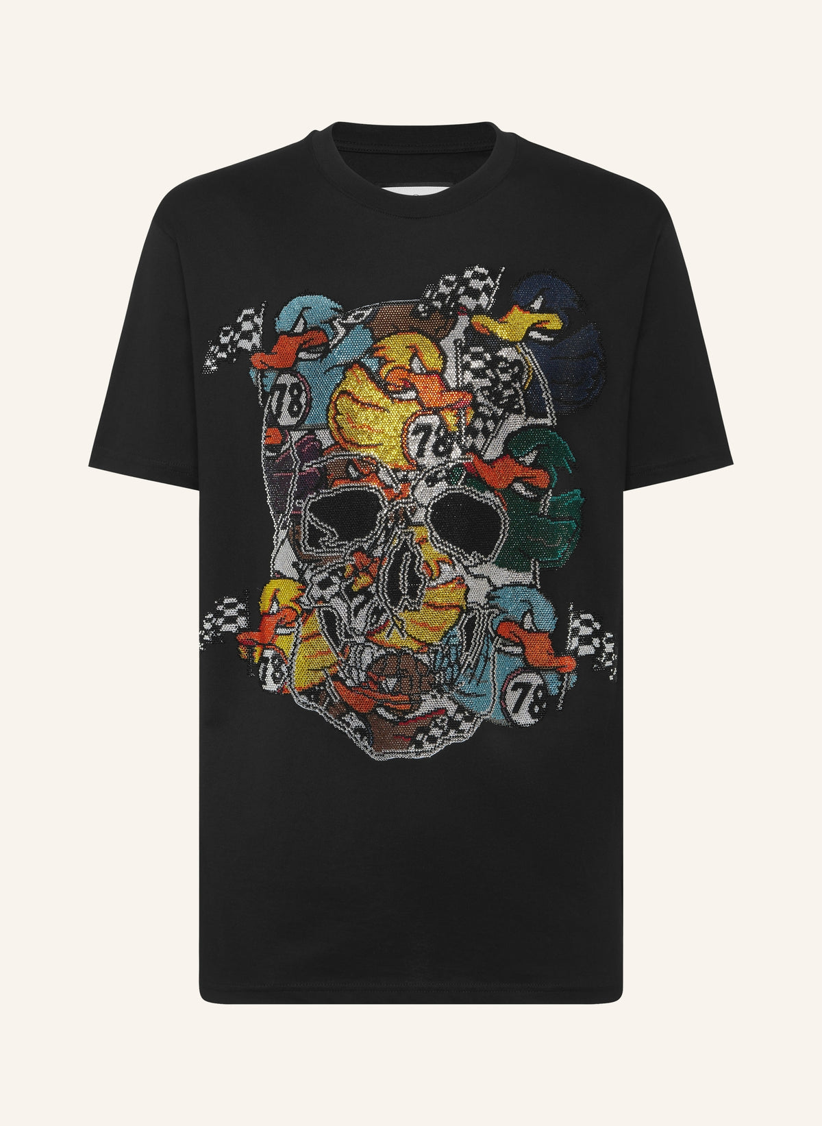 Philipp Plein T-shirt Round Neck SS Tee Plein Duck, Shirts