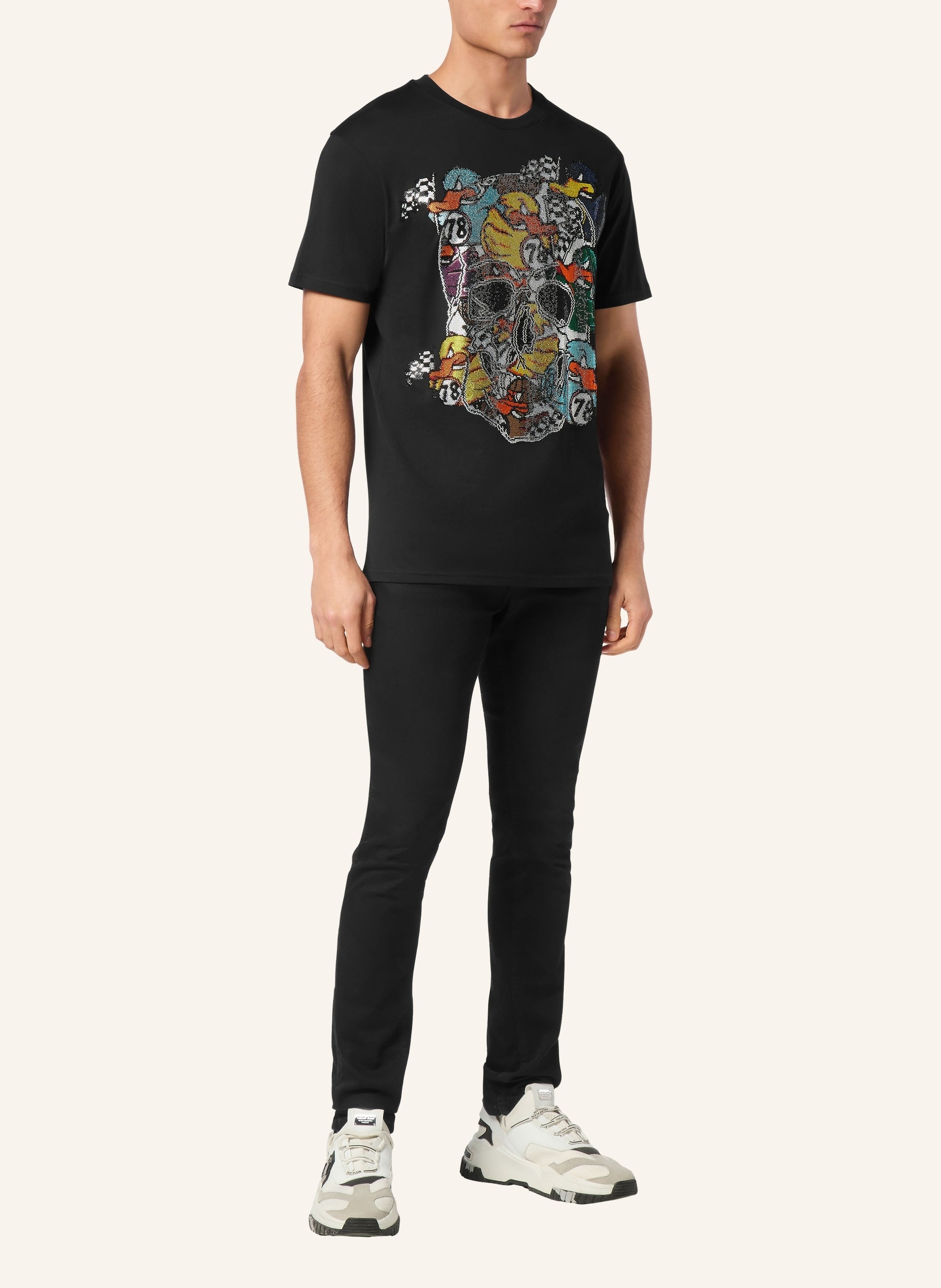 T-shirt Round Neck SS Tee Plein Duck