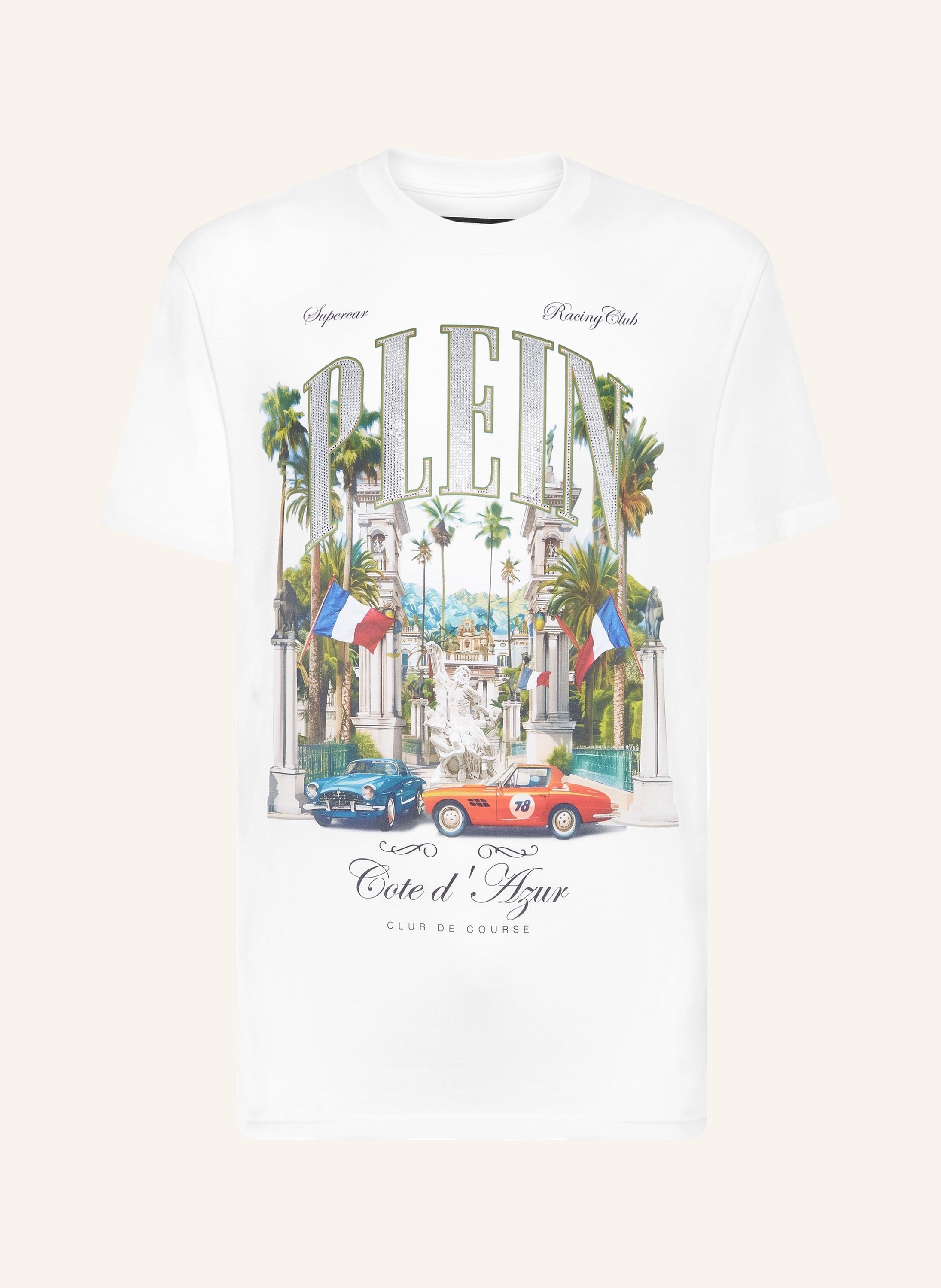 T-shirt Round Neck SS Club The Course Stones