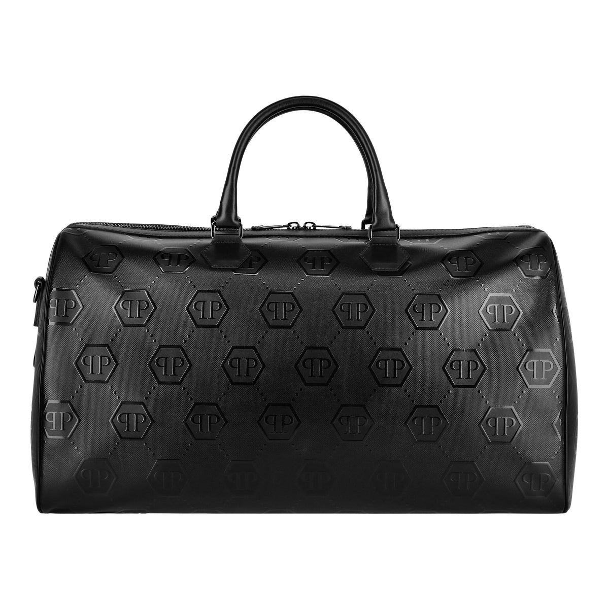 Nappa Handle Bag Weekend  Embossed Monogram