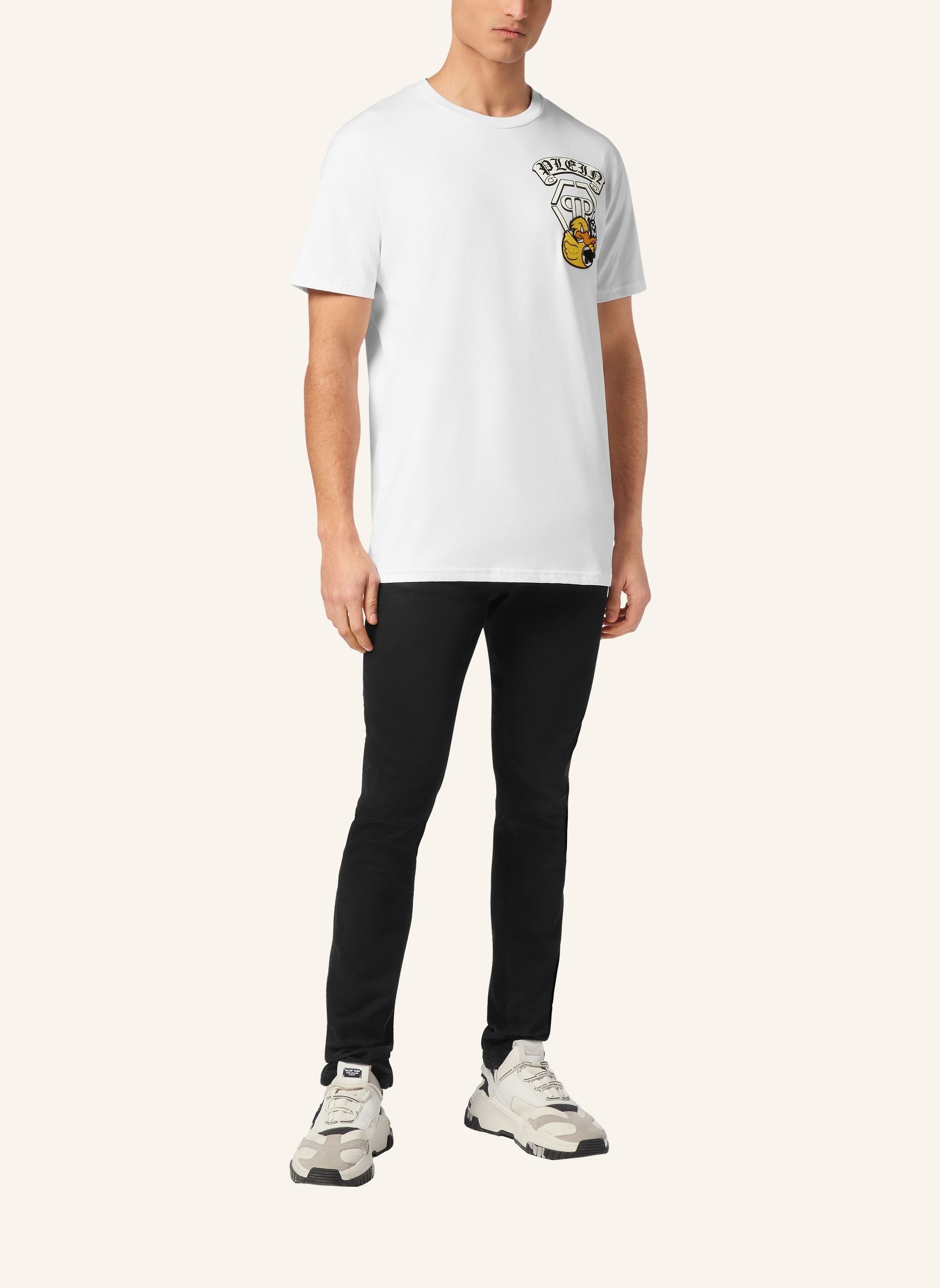 T-shirt Round Neck SS Gothic Duck
