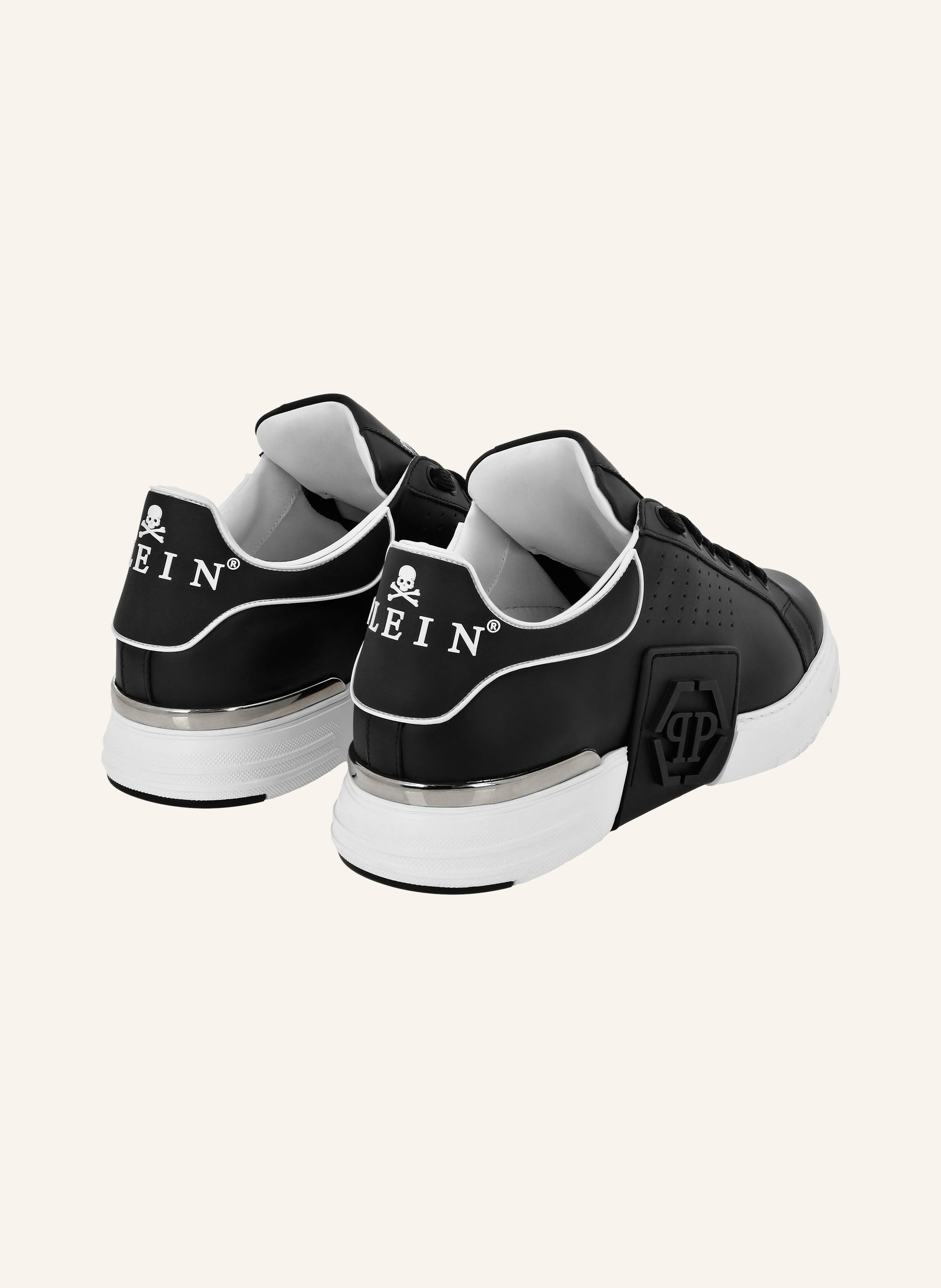 Nappa Leather Sneakers Low Top Hexagon