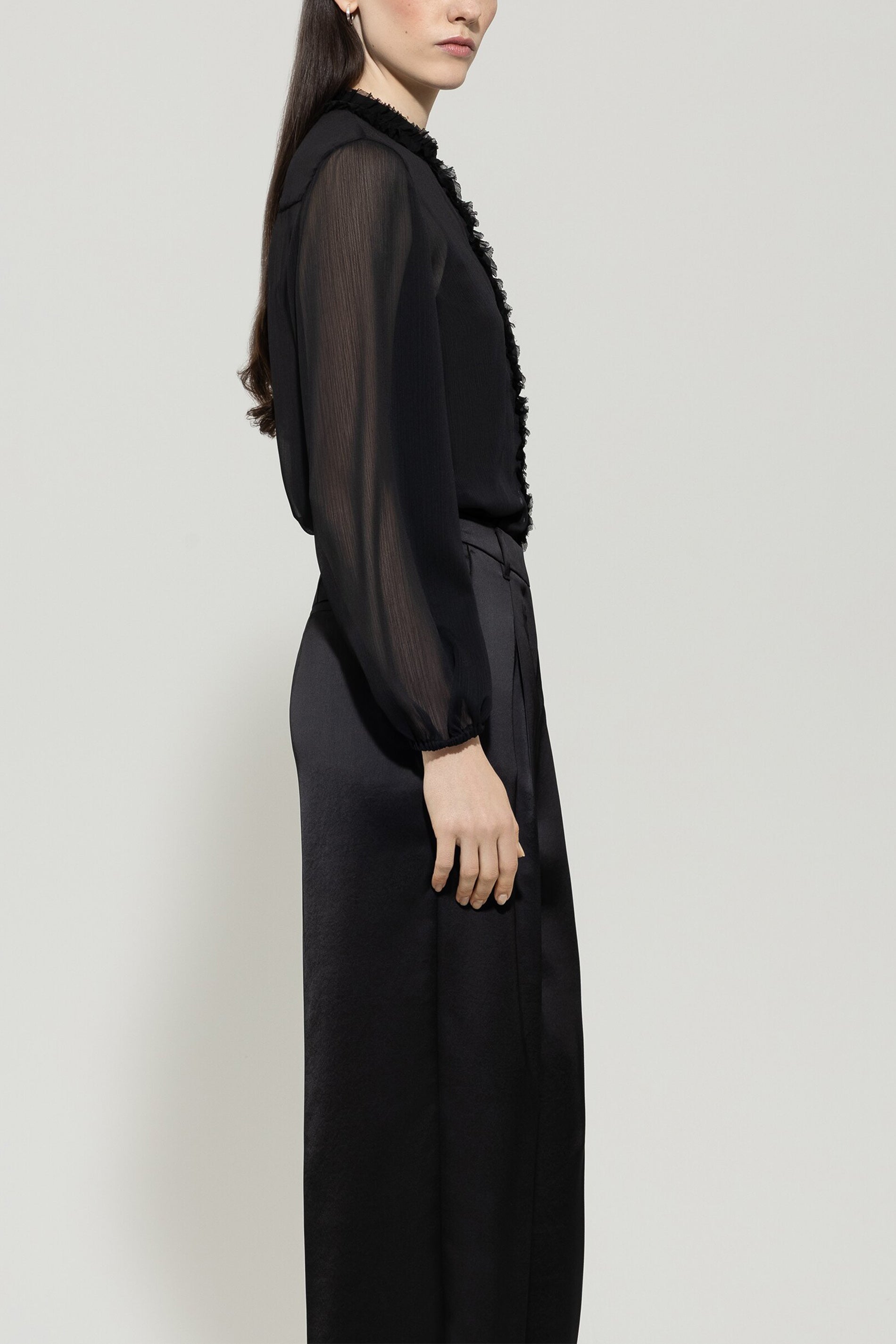 Bluse mit Rüschen-Details