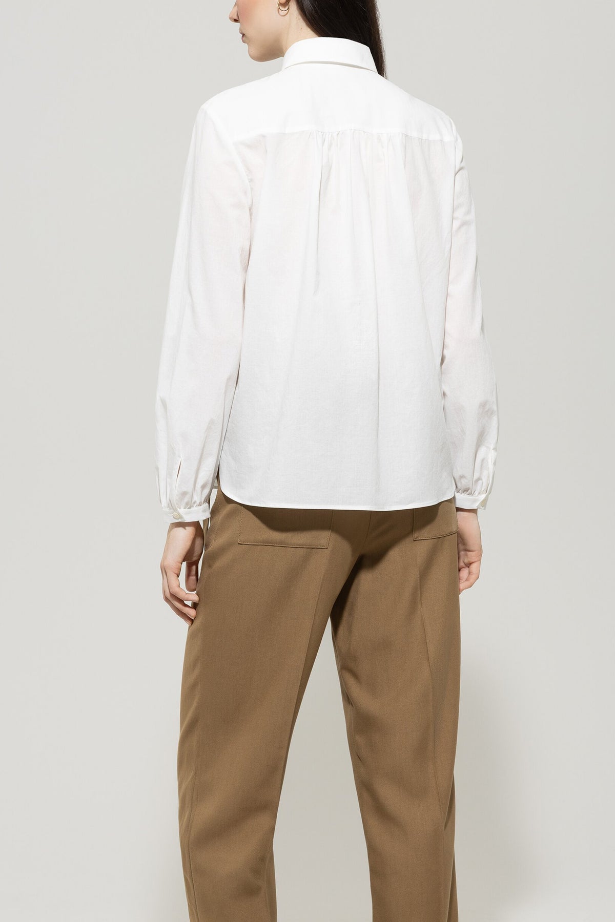 Bluse aus Baumwoll-Voile
