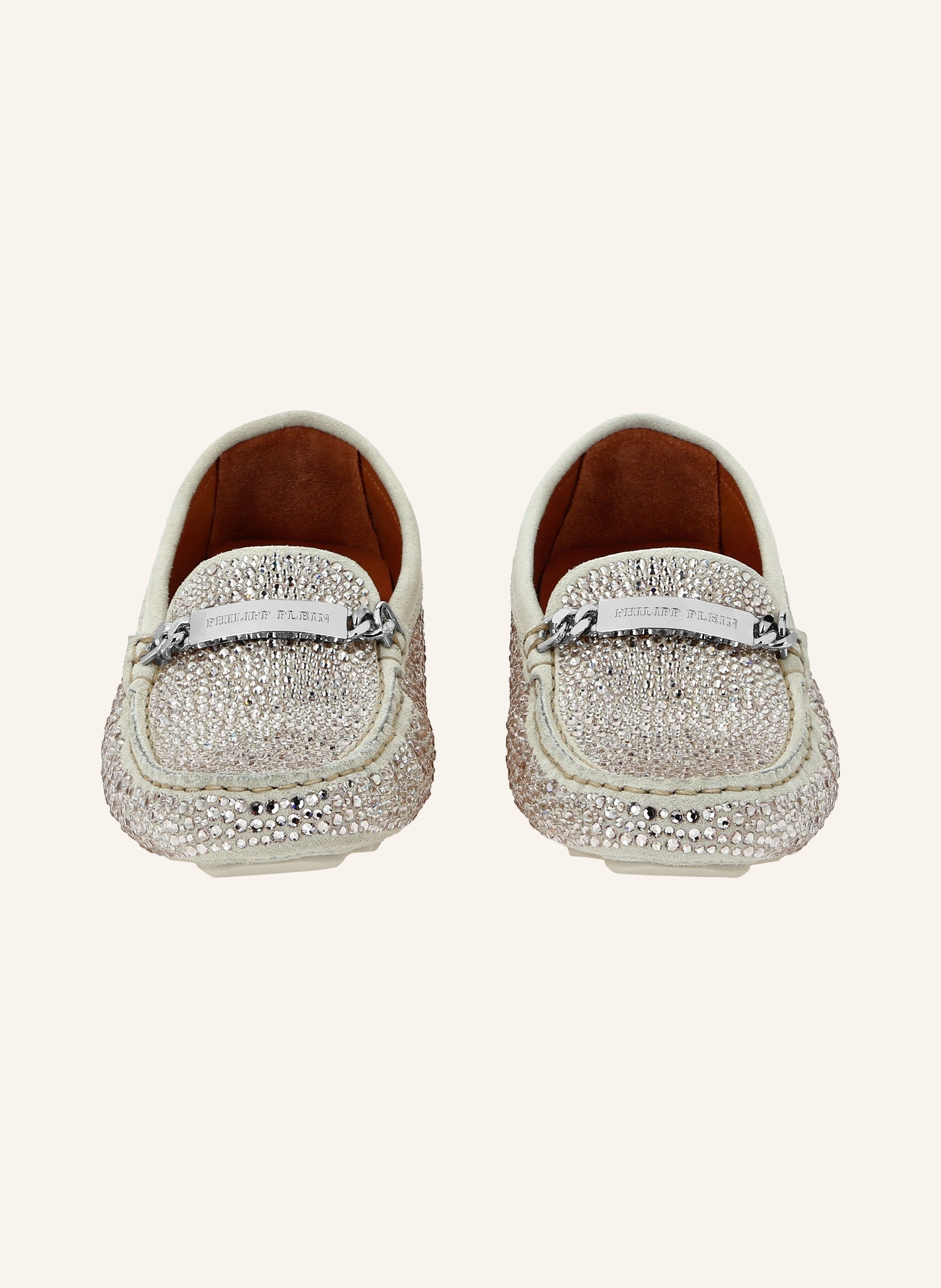 Suede Strass Moccasin