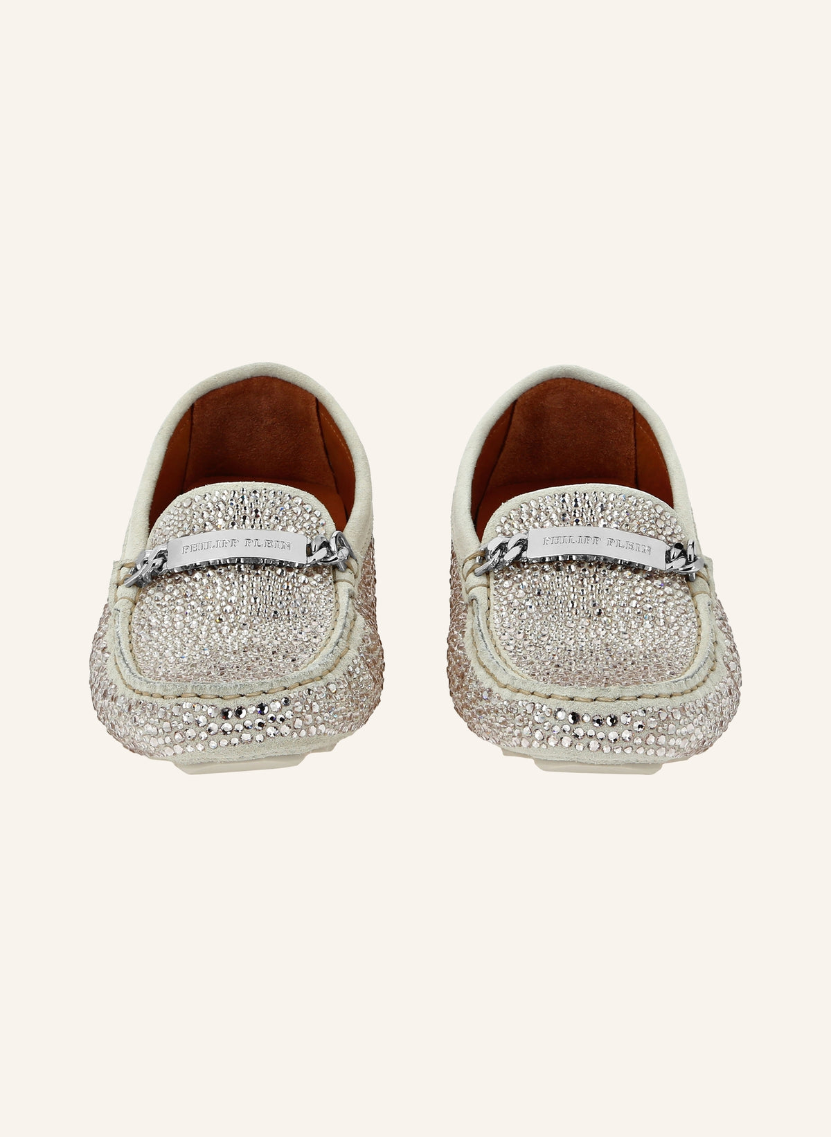 Suede Strass Moccasin