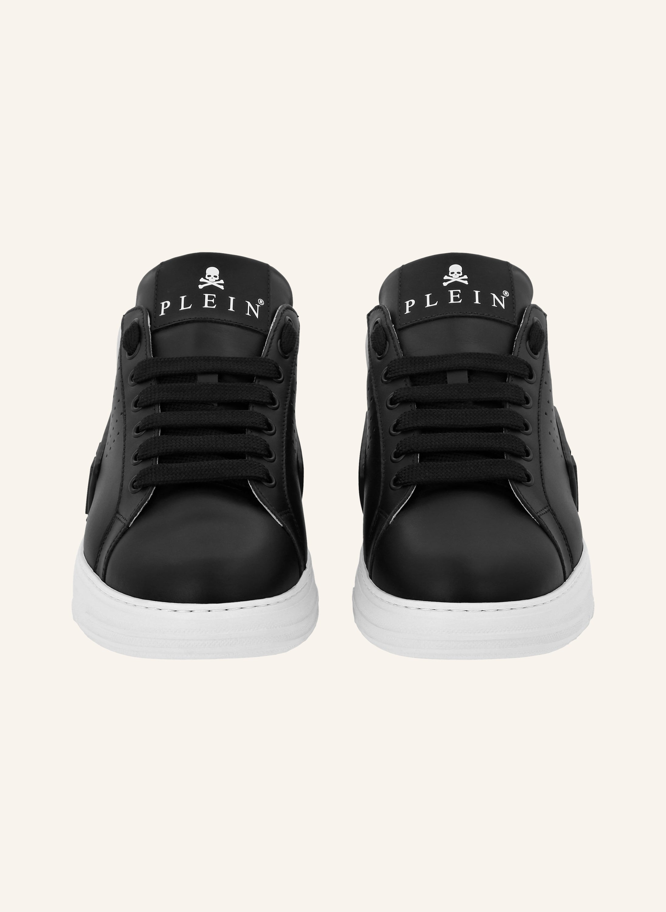 Nappa Leather Sneakers Low Top Hexagon