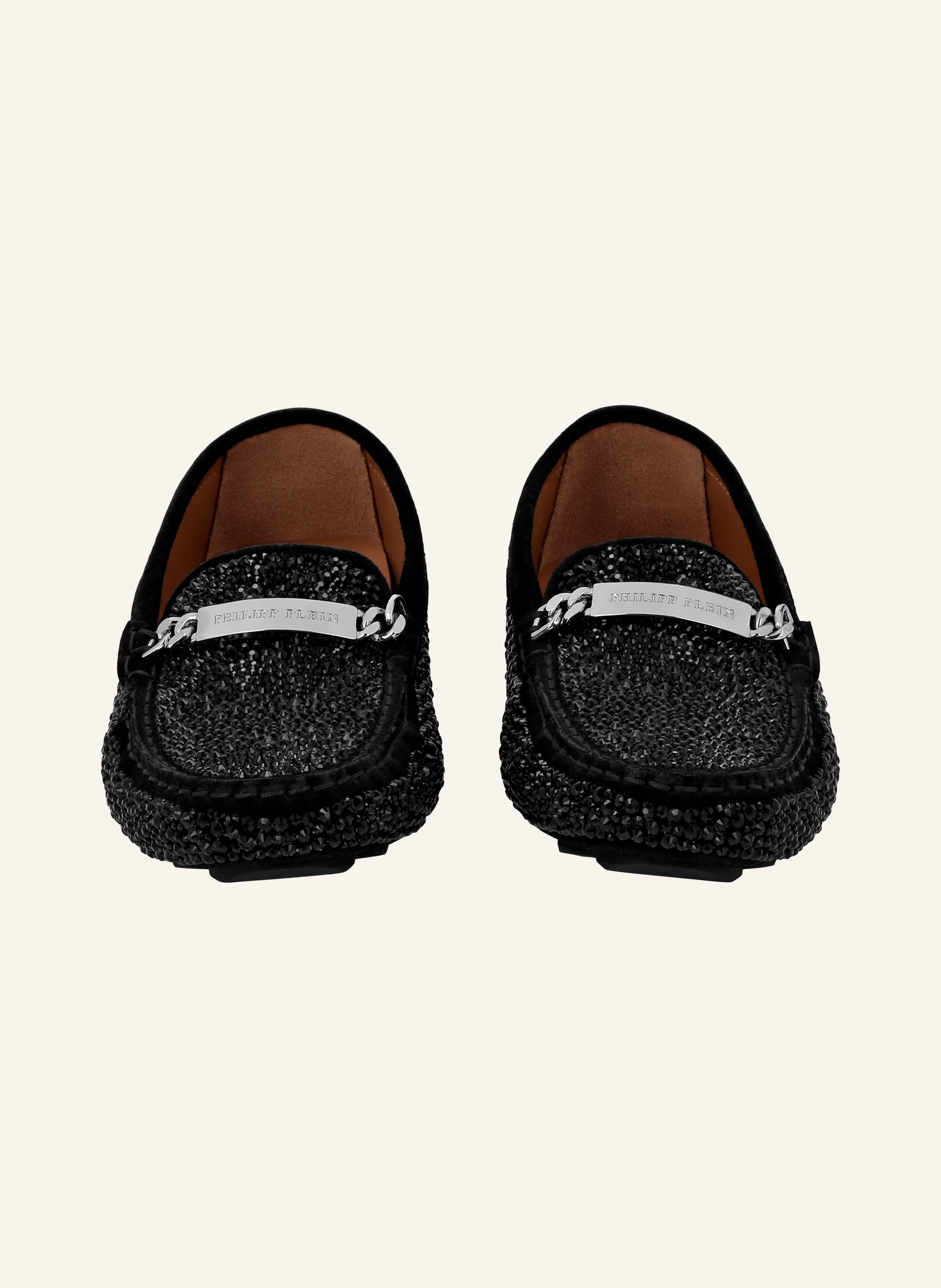 Suede Strass Moccasin