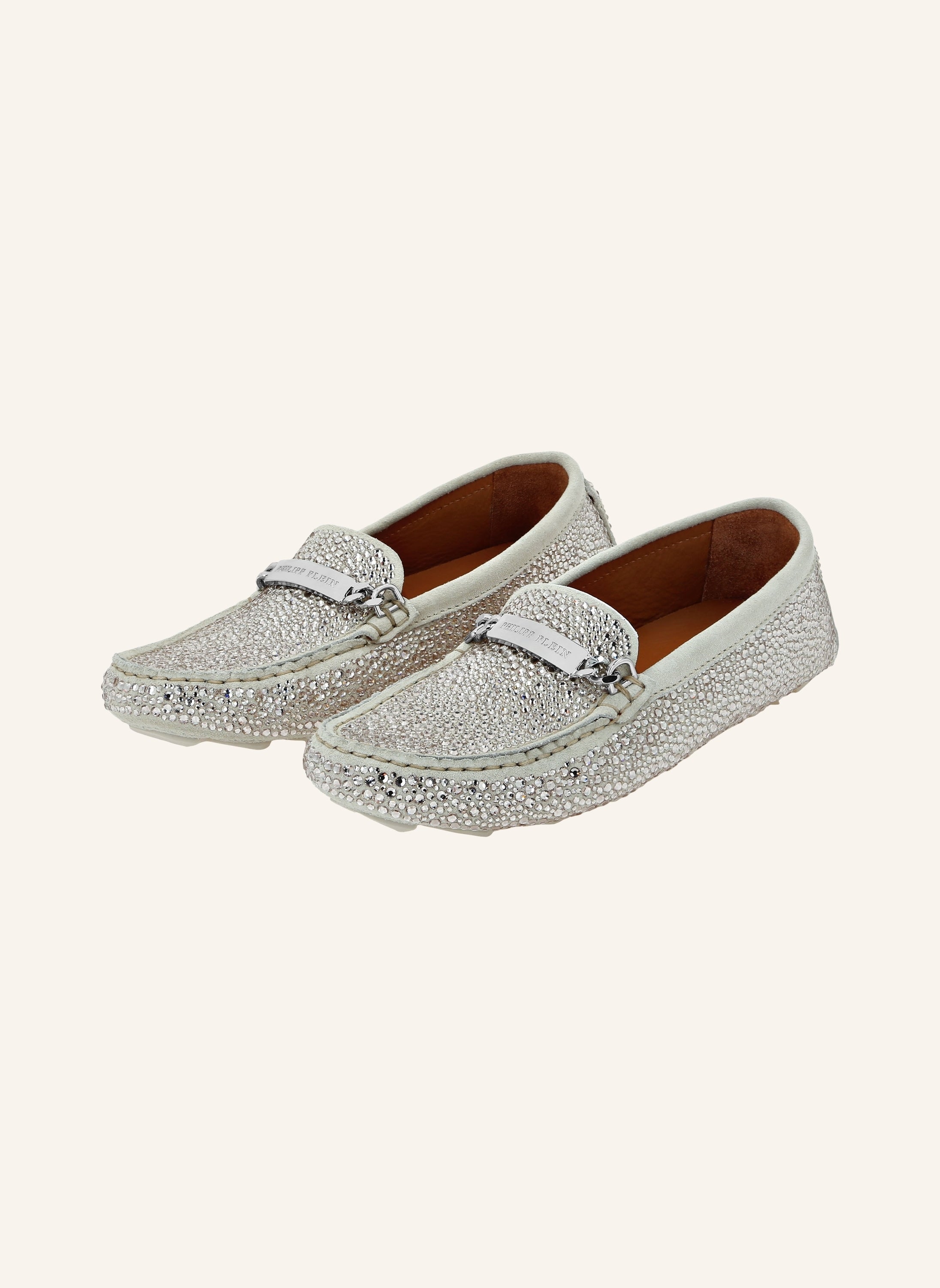 Suede Strass Moccasin