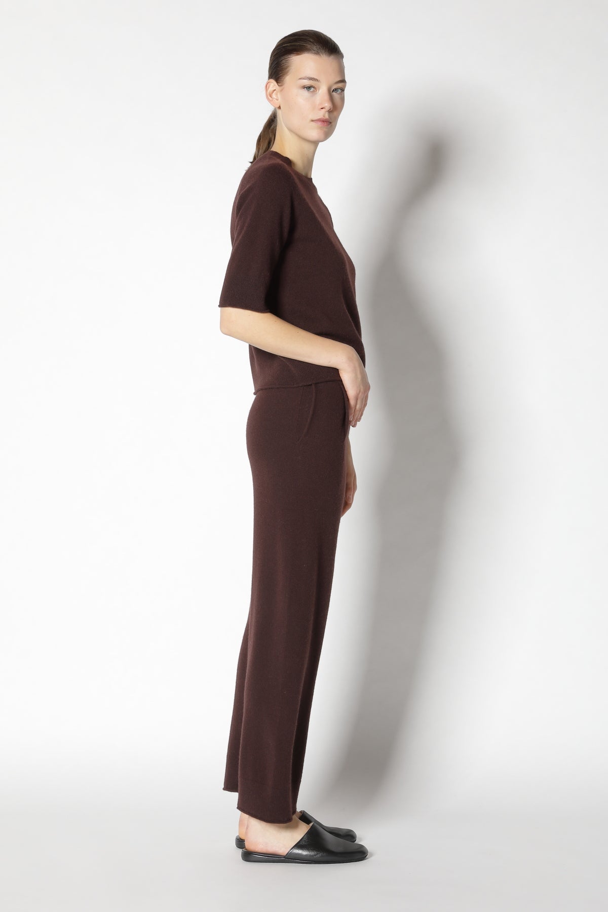 Pure Cropped Pleated Pants