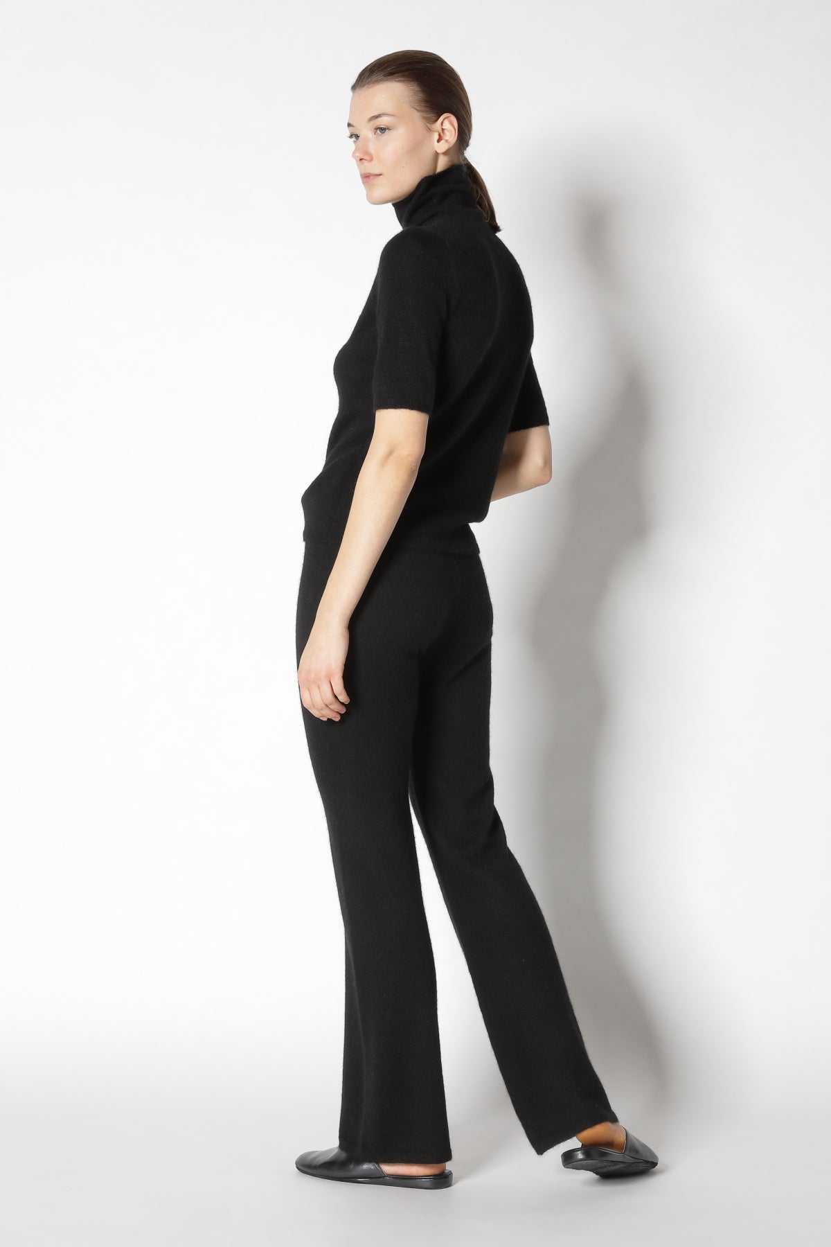Fluffy Bell Bottom Pants