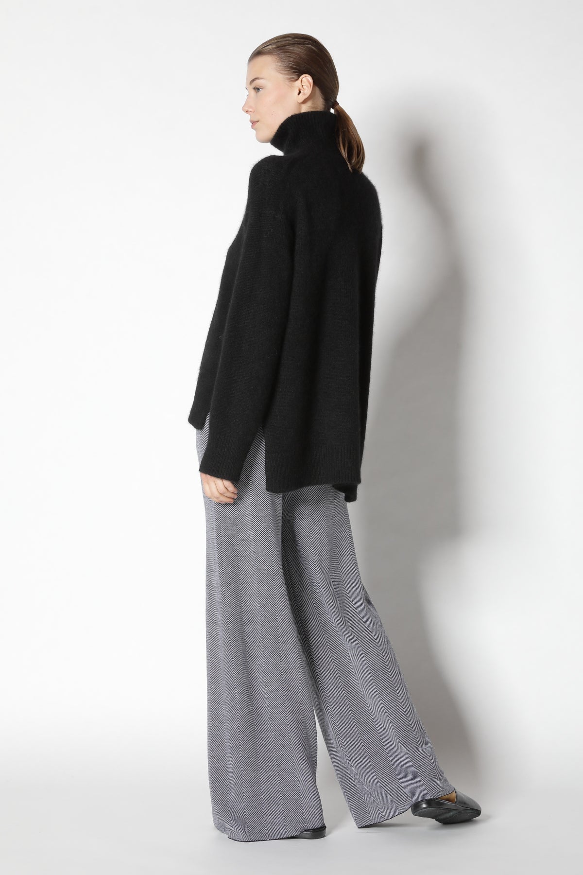Fluffy Relaxed Turtle Jumper