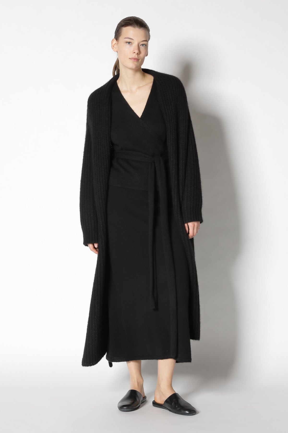 Fluffy Ribbed Coat
