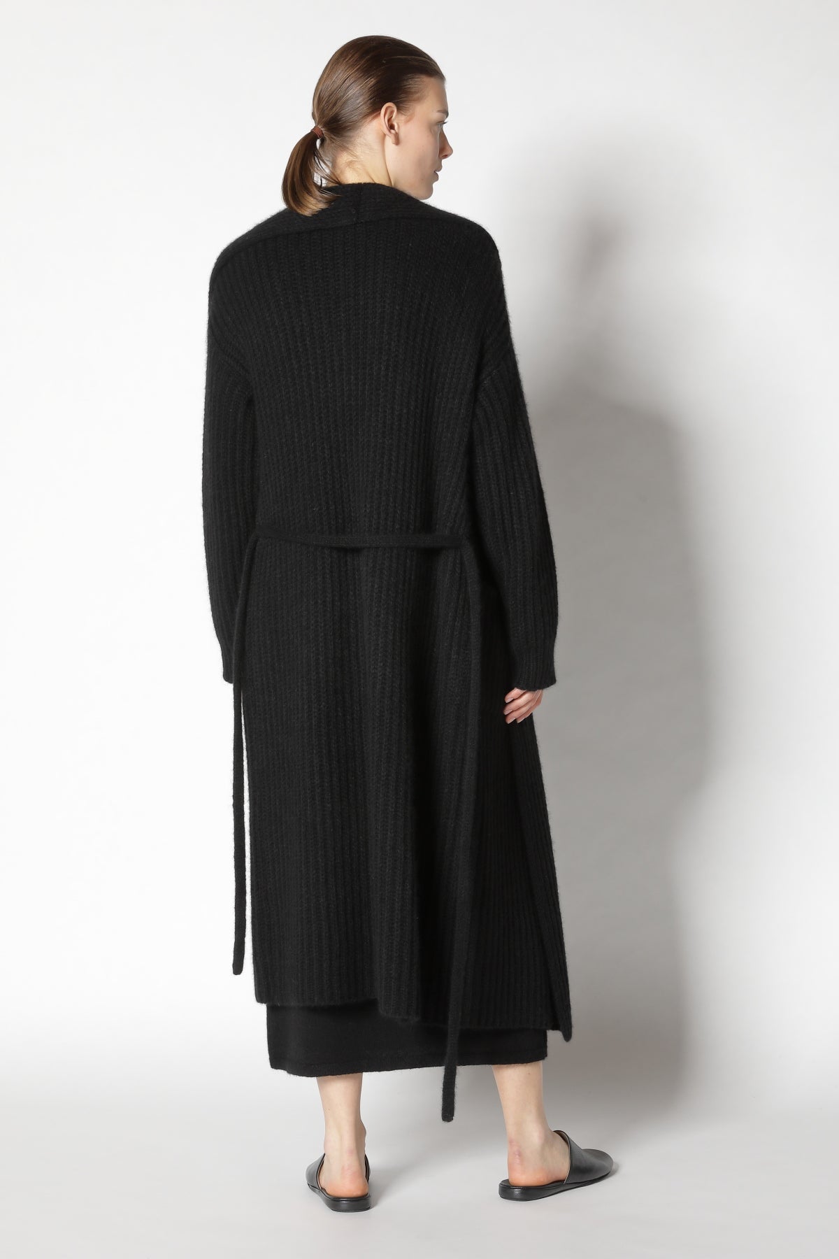 Fluffy Ribbed Coat