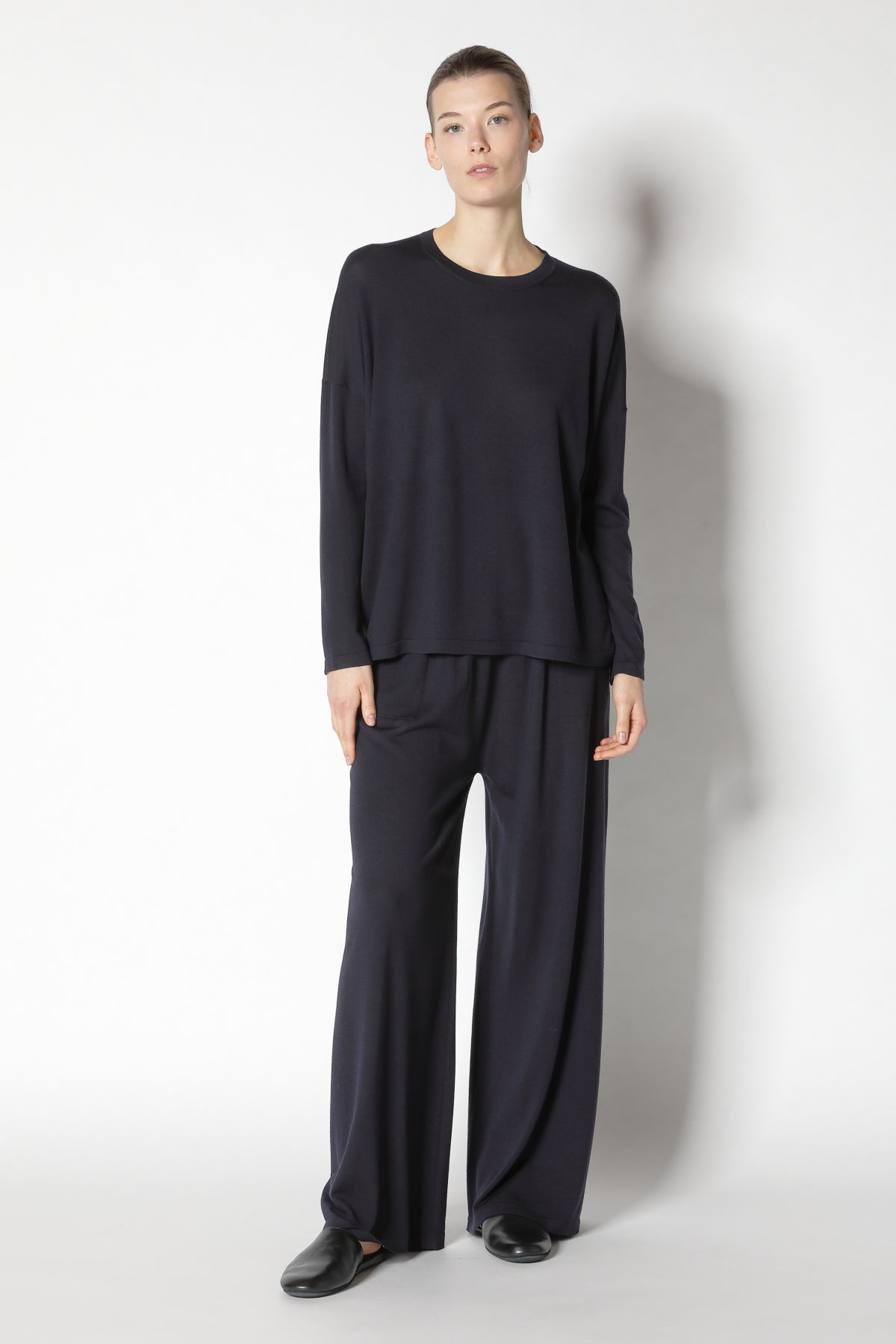 Extrafine Relaxed Crew Jumper