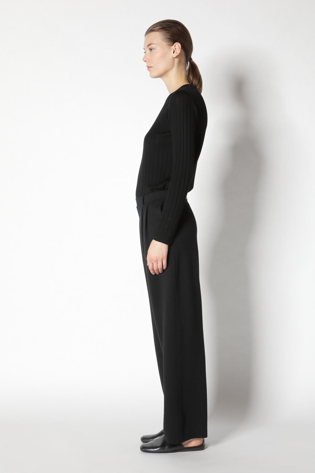 Extrafine Rib Crew Jumper