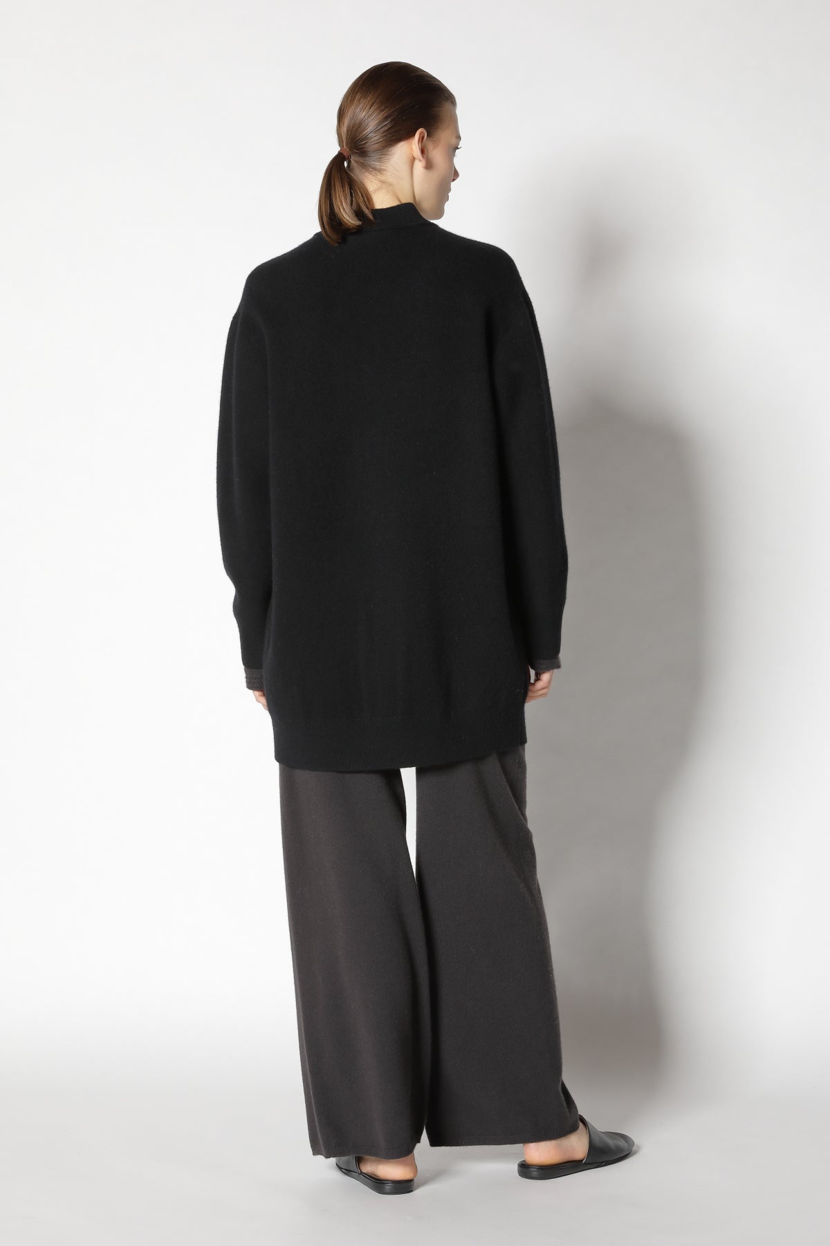 Doubleface Long Bomber Jacket