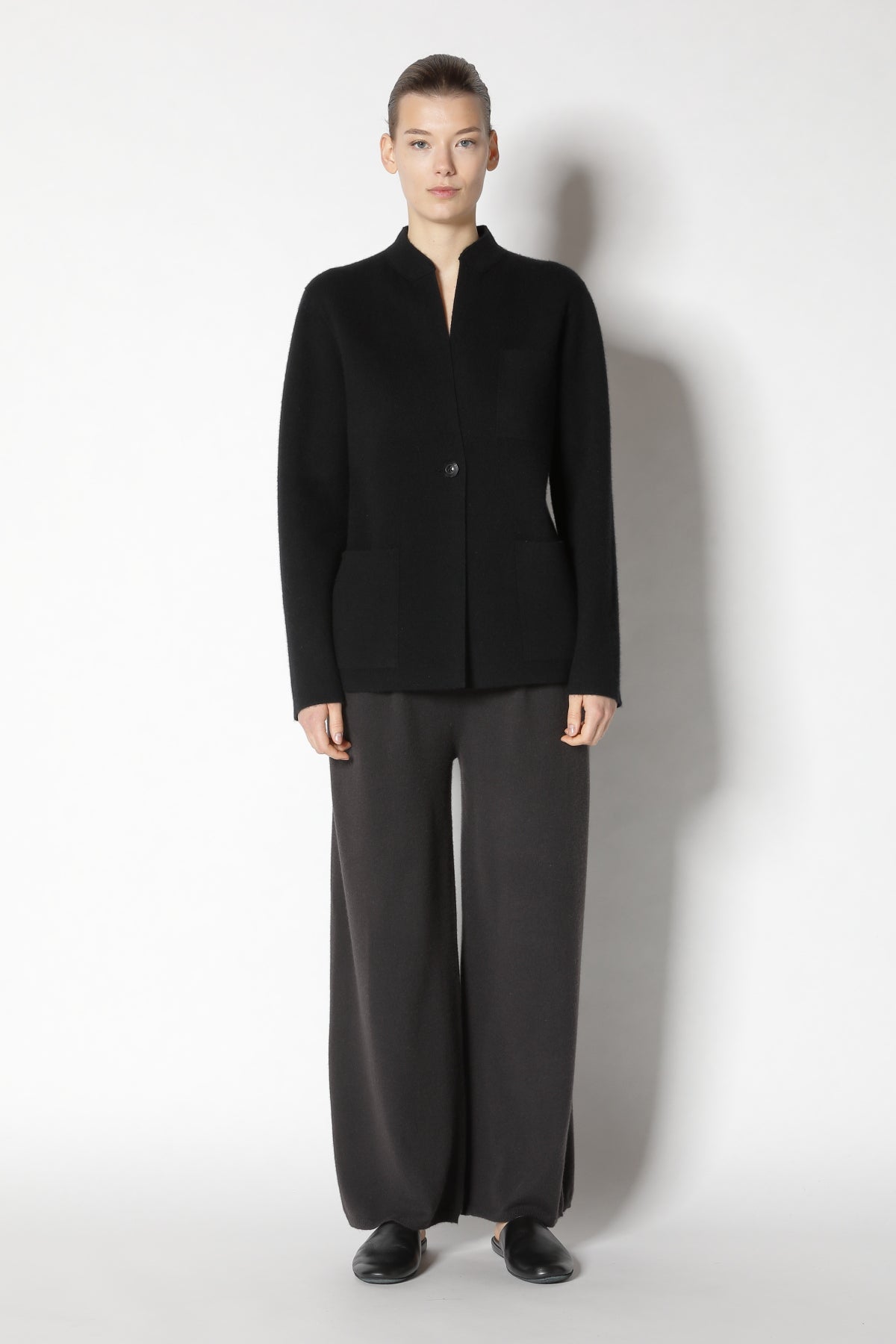Doubleface One Button Jacket