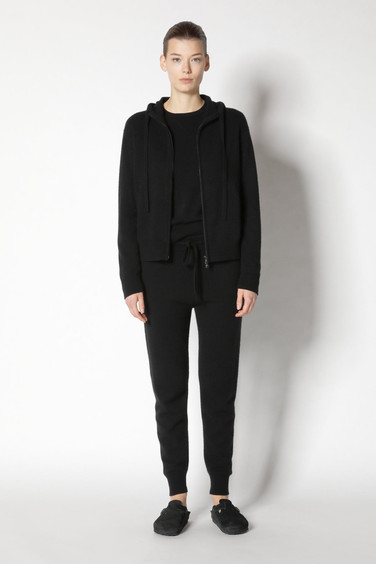 Blurry Zipped Hoodie Jacket