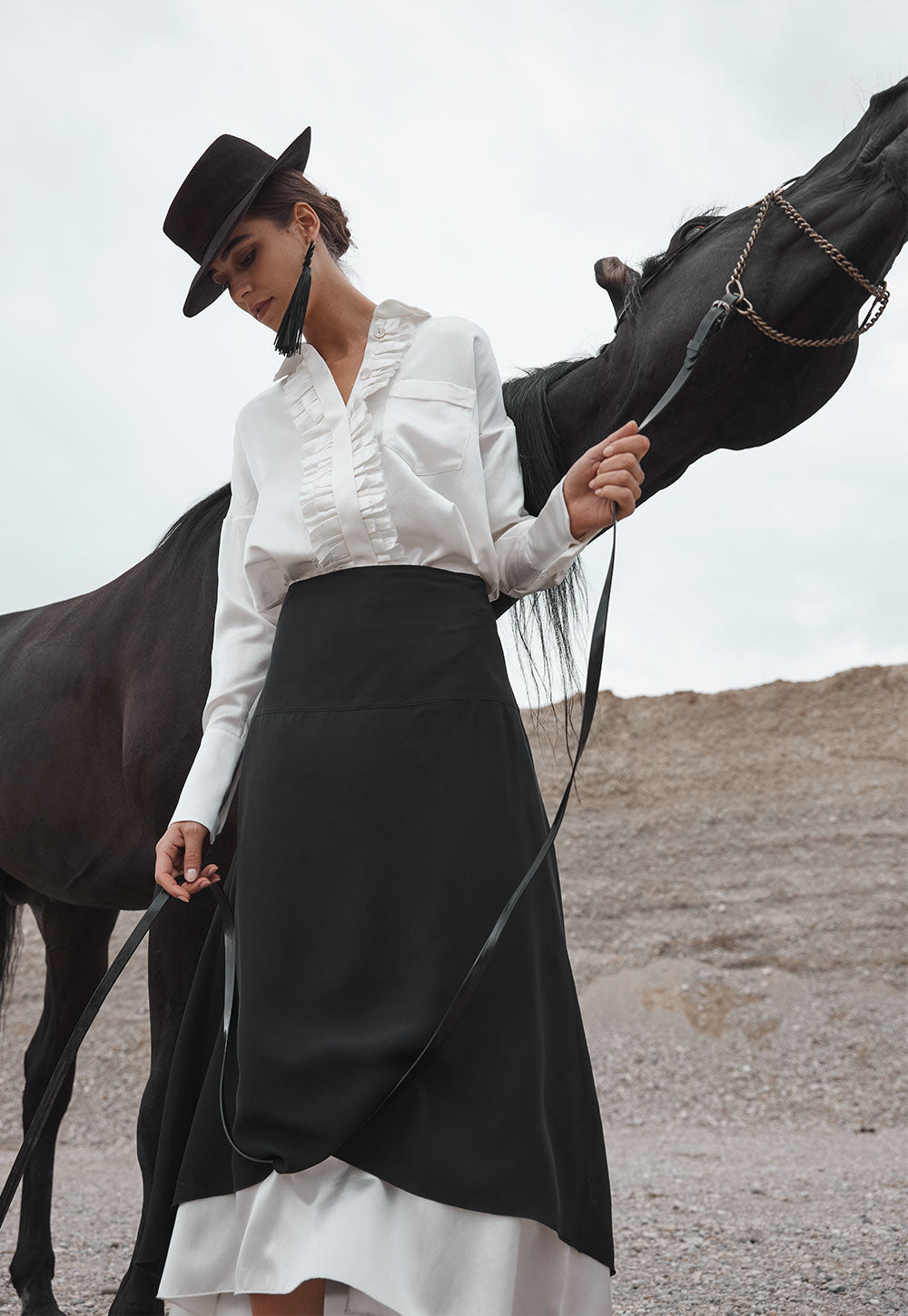 The Rosana Blouse-Hemden & Blusen-Antonia Zander-OUTLET-ARCHIVIST-ARCHIVE-SALE