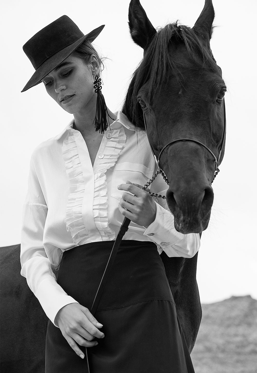 The Rosana Blouse-Hemden & Blusen-Antonia Zander-OUTLET-ARCHIVIST-ARCHIVE-SALE