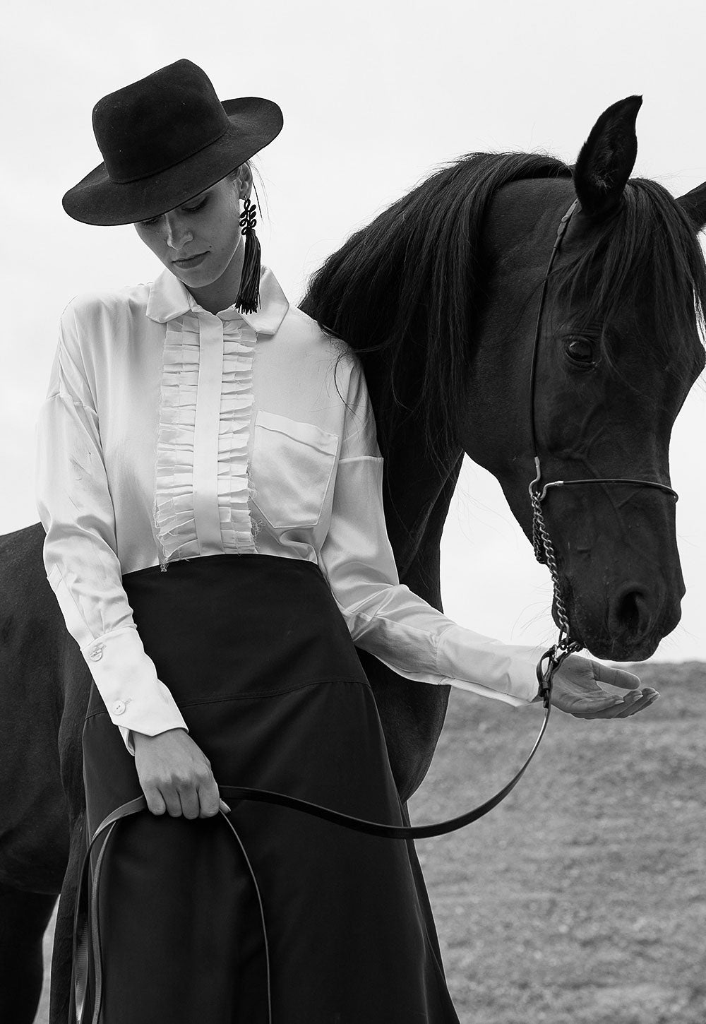 The Rosana Blouse-Hemden & Blusen-Antonia Zander-OUTLET-ARCHIVIST-ARCHIVE-SALE