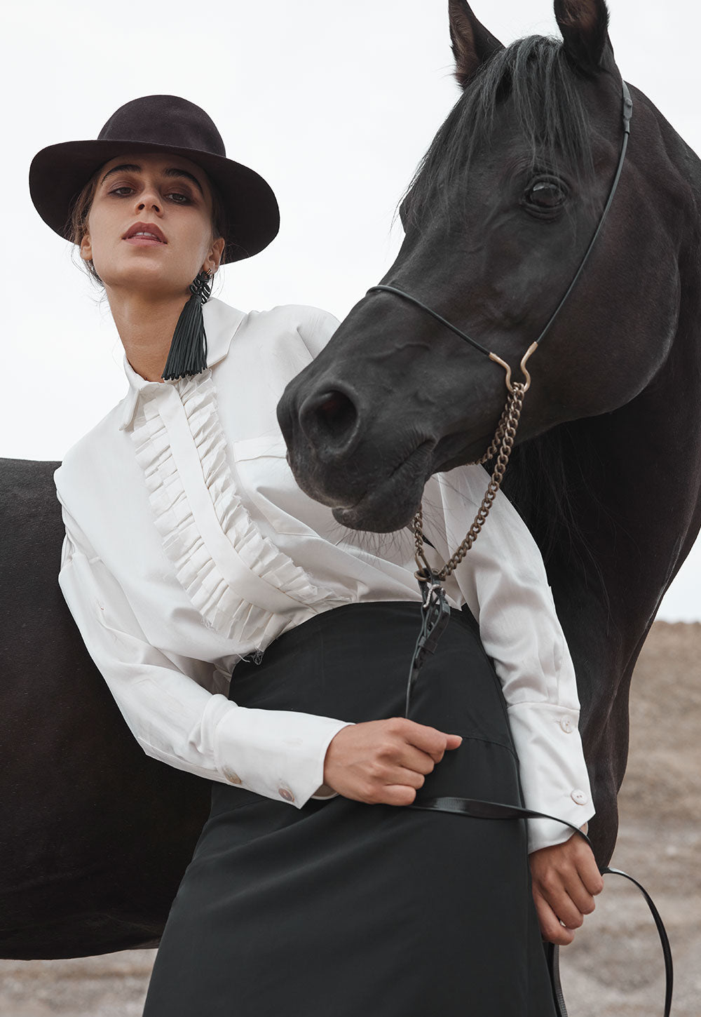 The Rosana Blouse-Hemden & Blusen-Antonia Zander-OUTLET-ARCHIVIST-ARCHIVE-SALE
