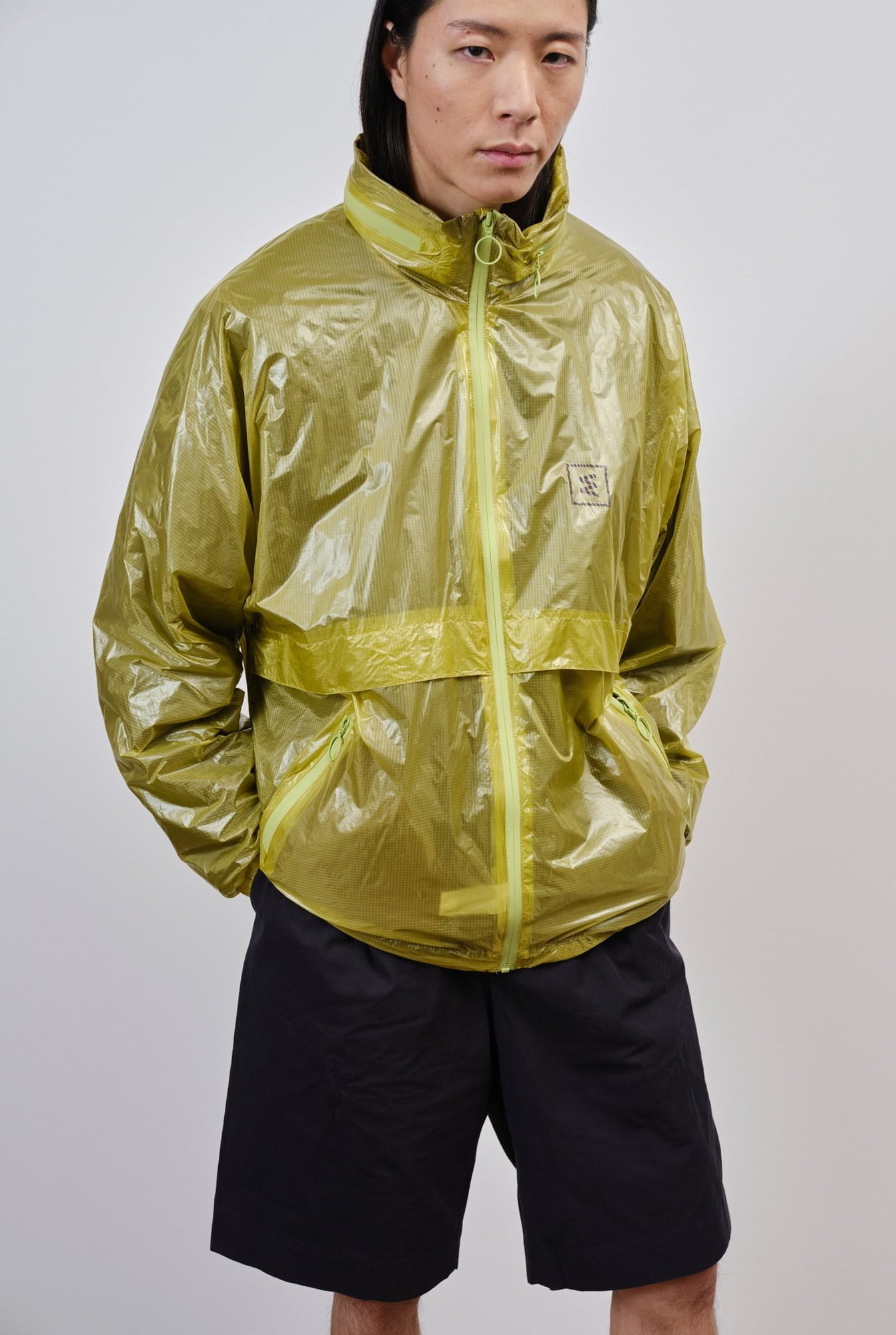 Embassy of Bricks and Logs-Archive-Sale-Outlet-MARPAK PACKABLE RAIN JACKET-Jacken & Mäntel-XS-BLURRED LIME-by-ARCHIVIST